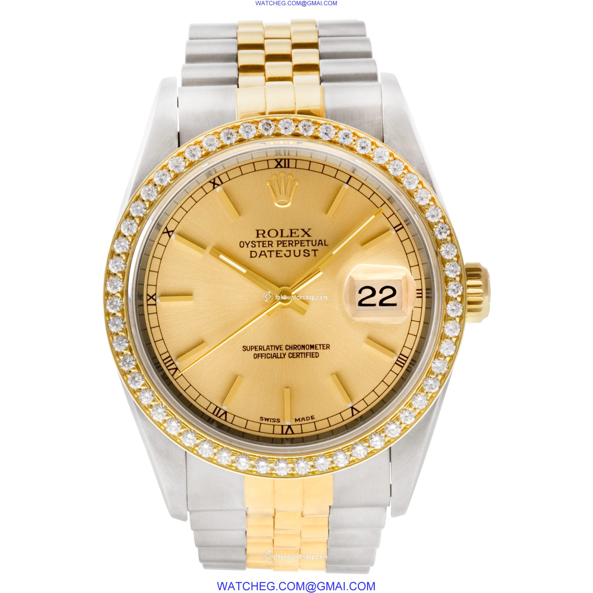 Rolex 16233 Datejust Automatic Unisex Stainless Steel 2