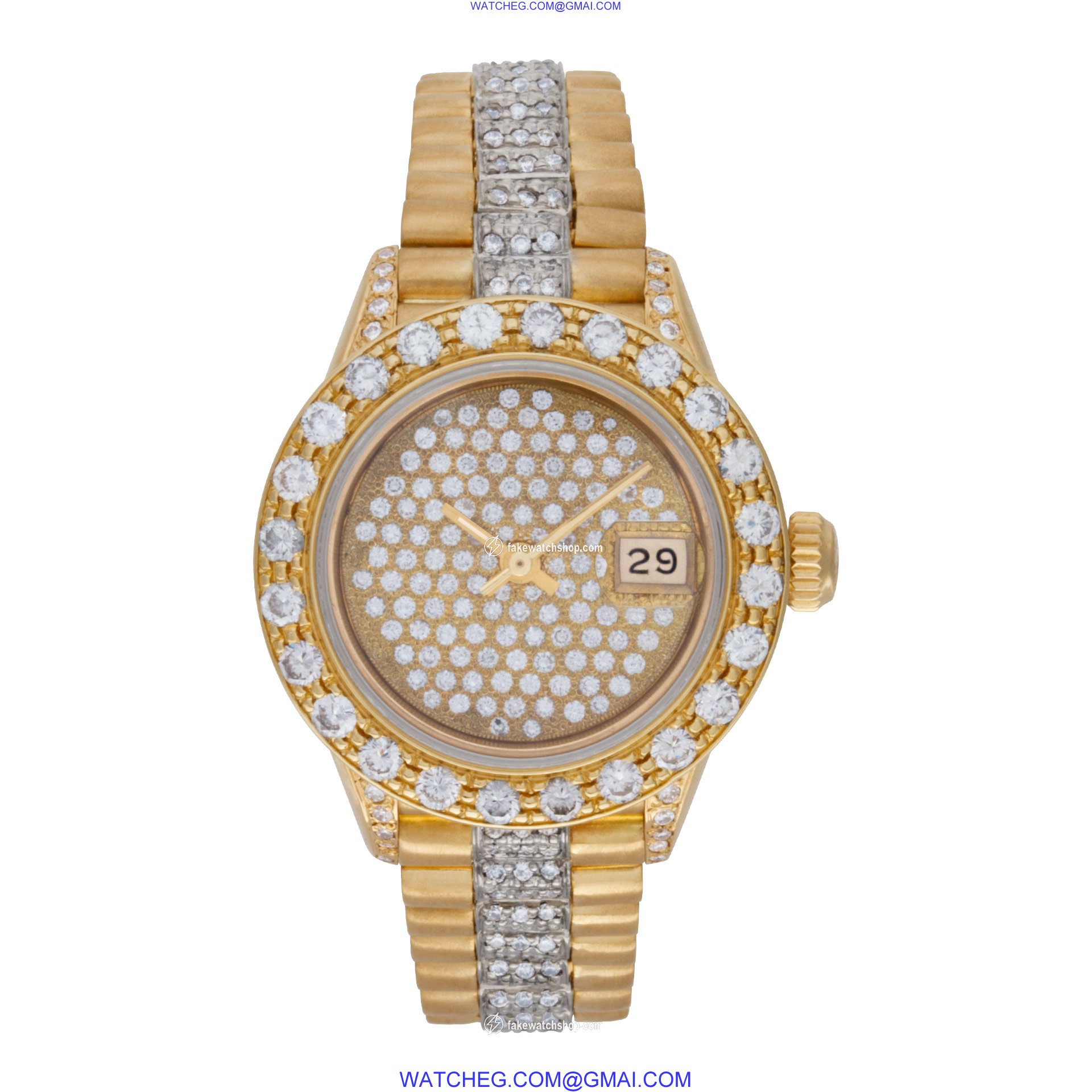Rolex 69178 Datejust Automatic Female 18k yellow gold 2