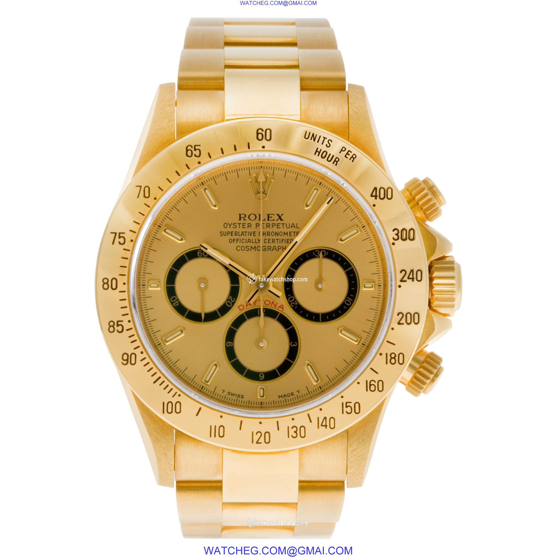 Rolex 16528 Daytona Automatic Male 18k yellow gold 2
