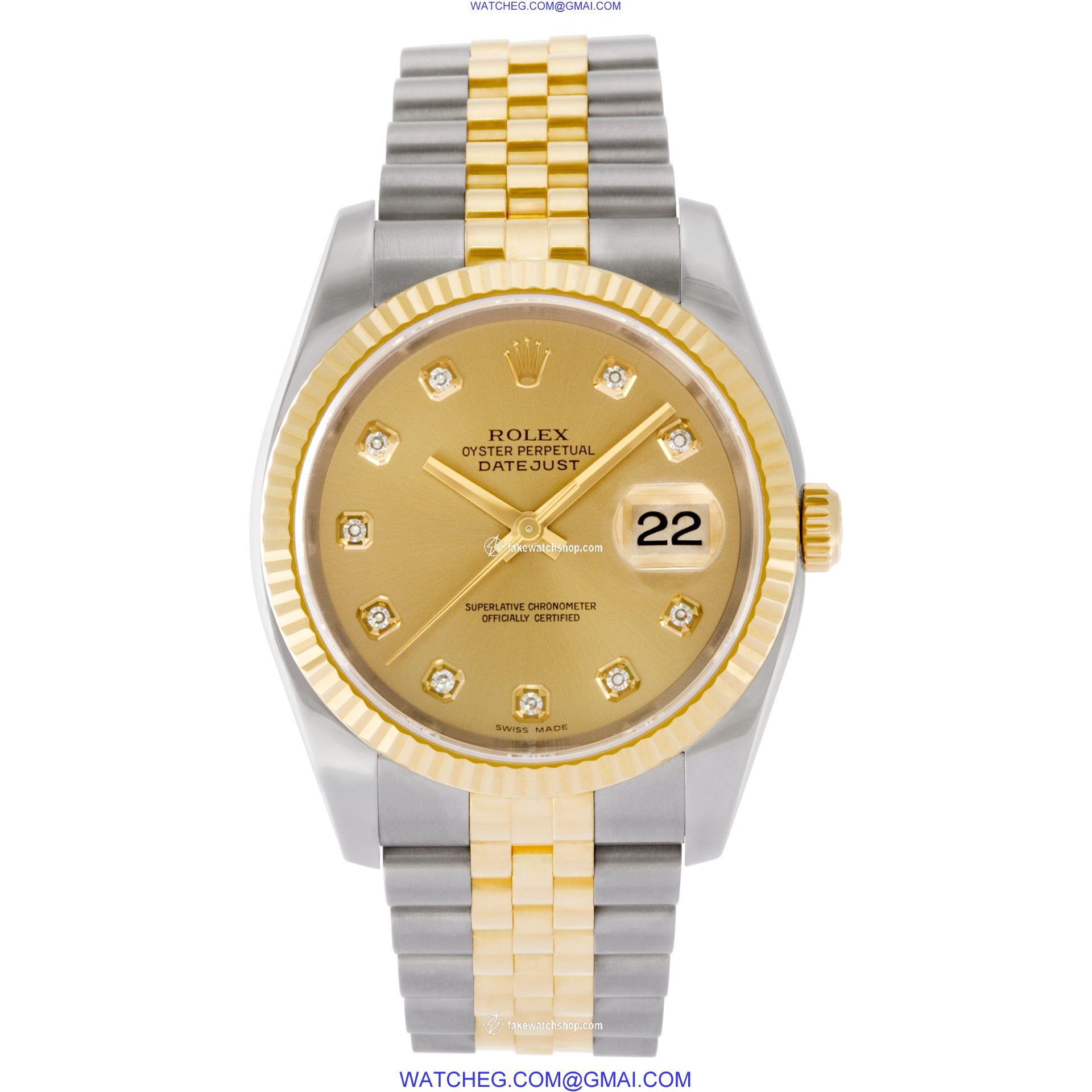 Rolex 116233 Datejust Automatic Male Stainless Steel 2