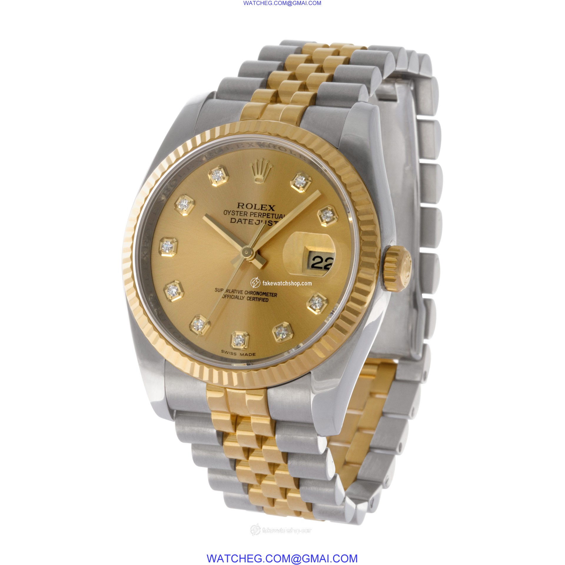 Rolex 116233 Datejust Automatic Unisex Stainless Steel 2