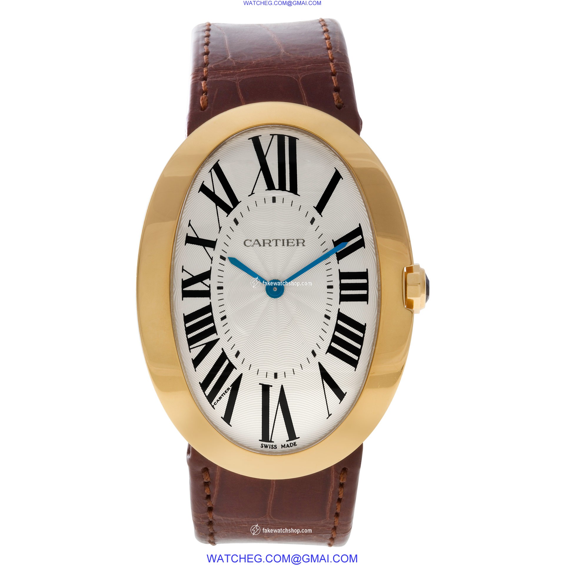 Cartier W8000013 Baignoire Manual Unisex 18k yellow gold 2