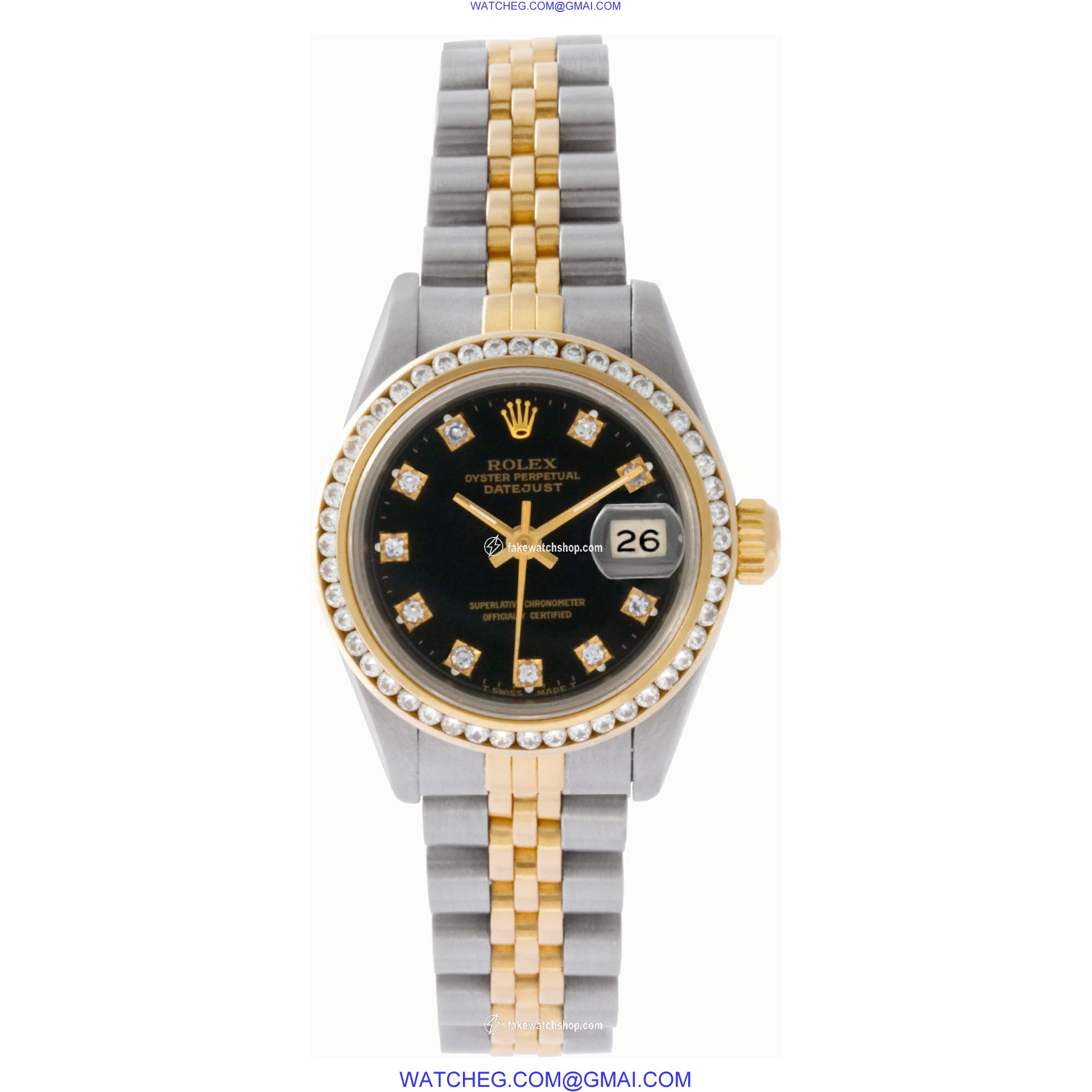 Rolex 69173 Datejust Automatic Female 18k gold & Stainless Steel 2