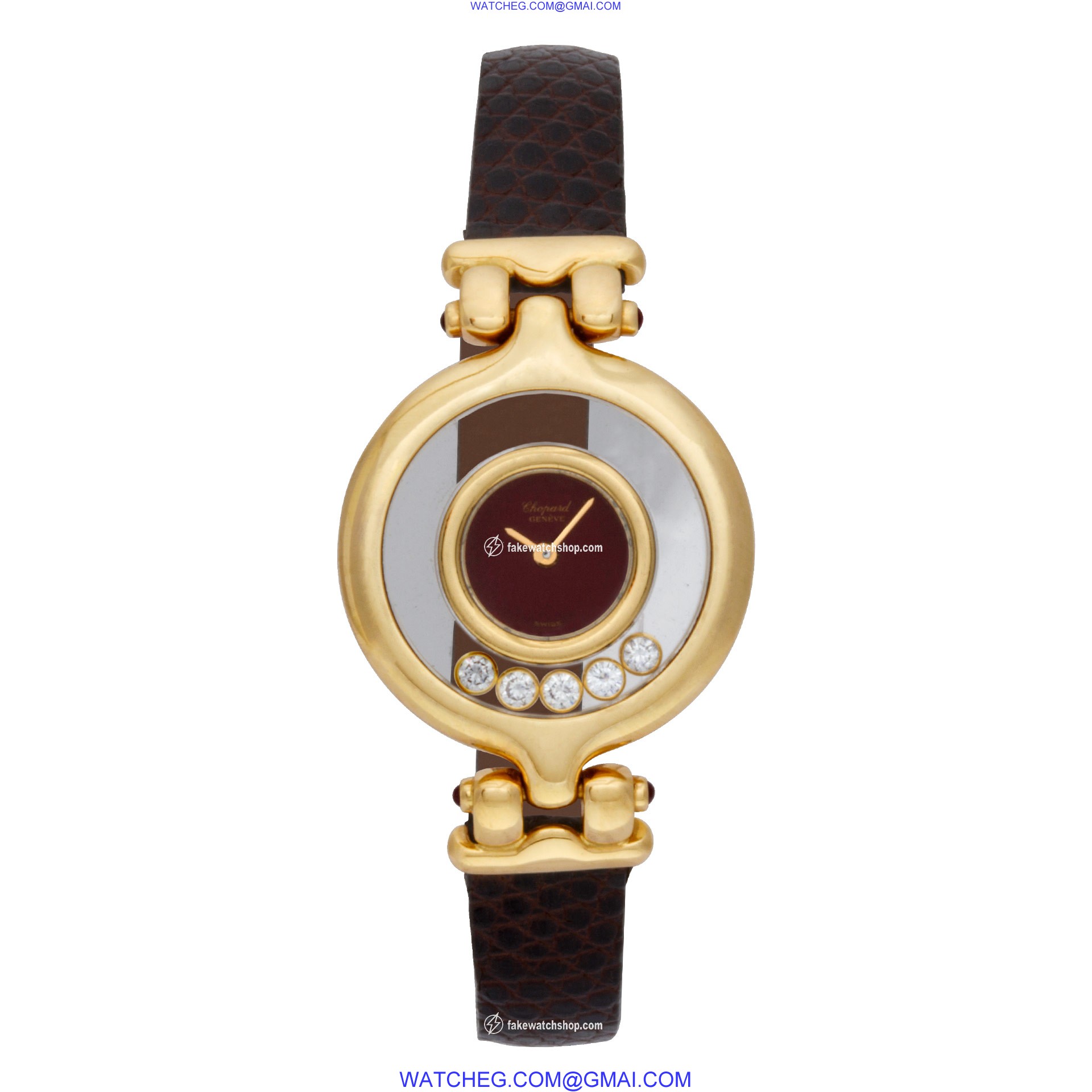 Chopard 4101 Happy Diamond Quartz Female 18k yellow gold 2
