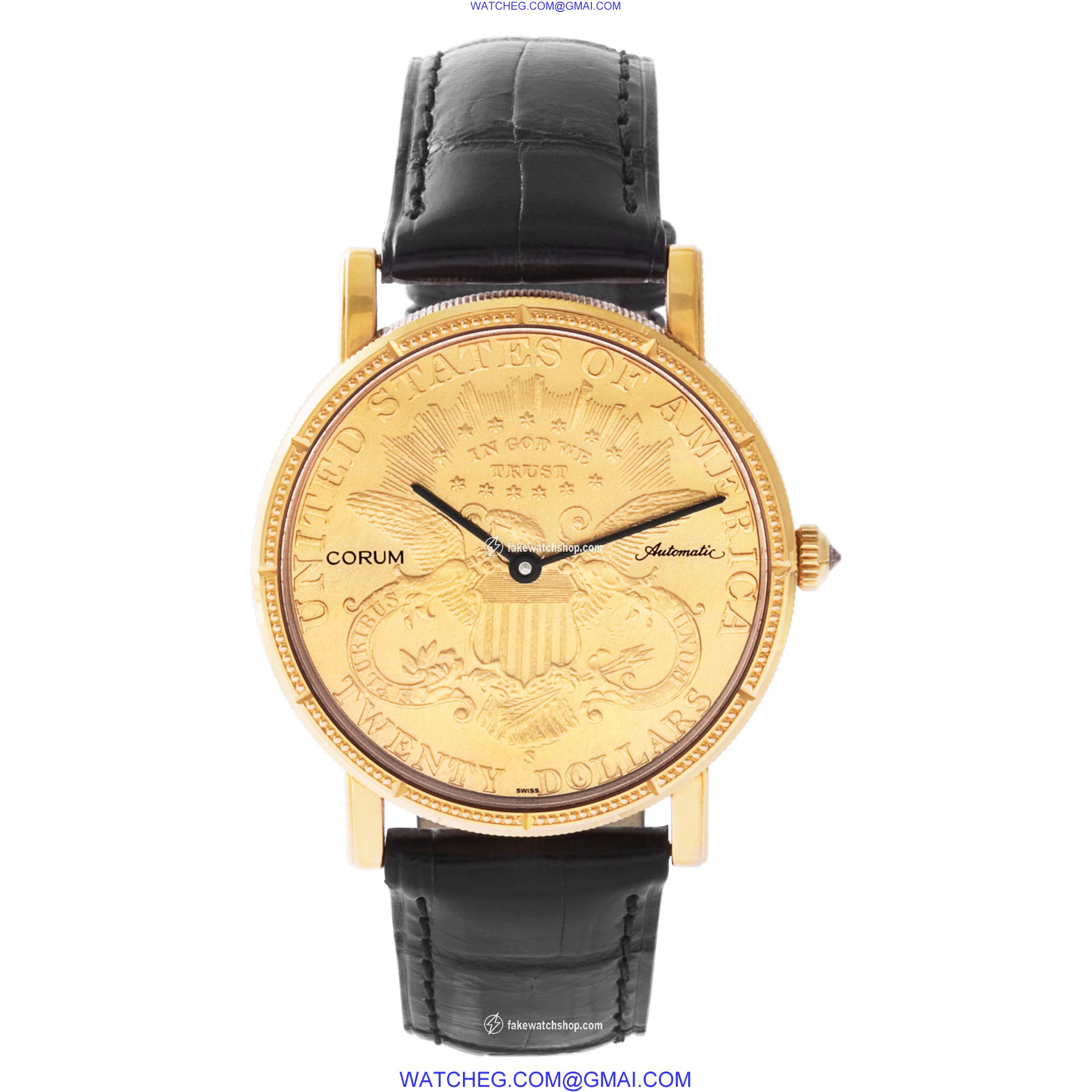 Corum 62022.951101 $20 Coin Automatic Male 18k yellow gold 2