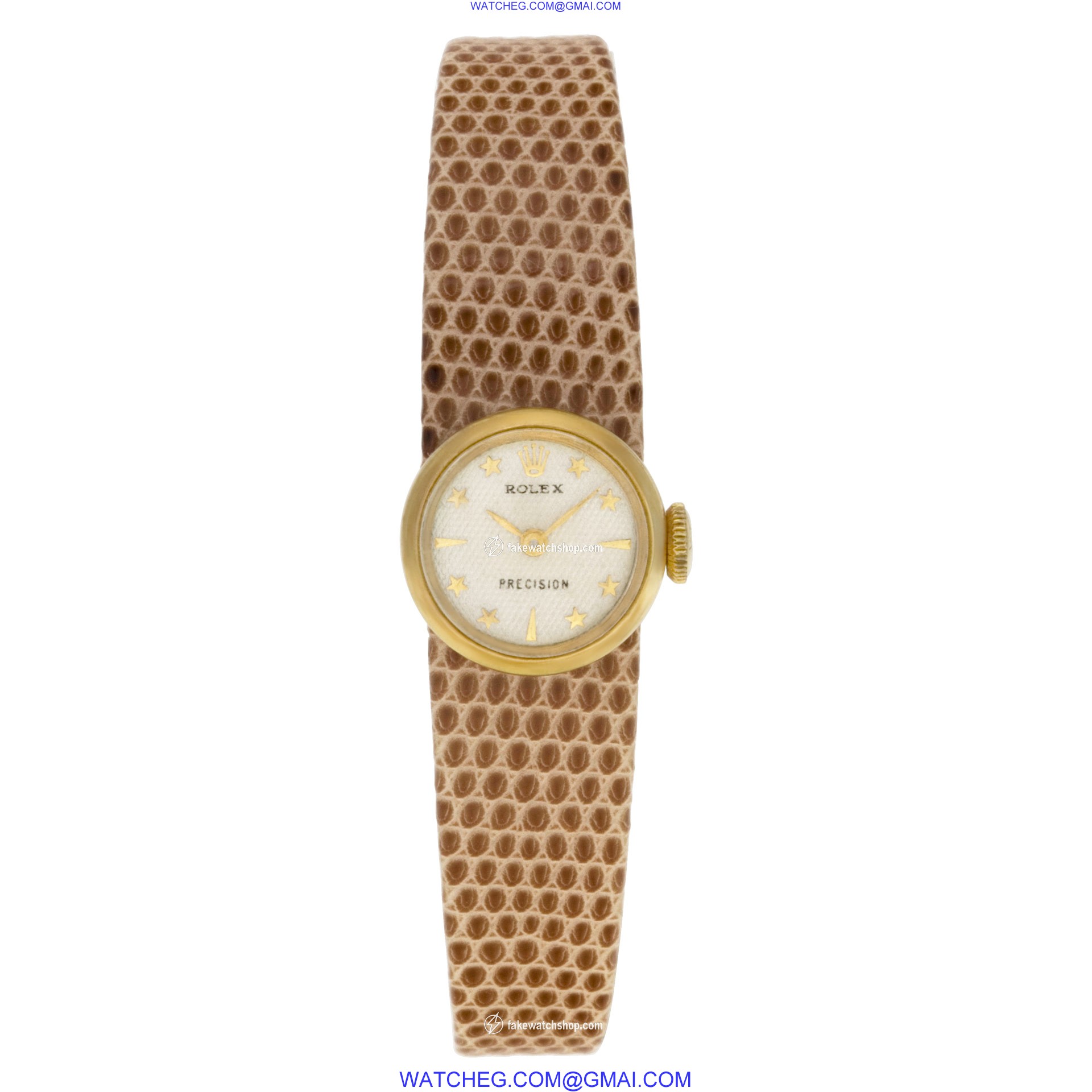 Rolex Rolex 6724 Orchid Manual Female 18k yellow gold 2