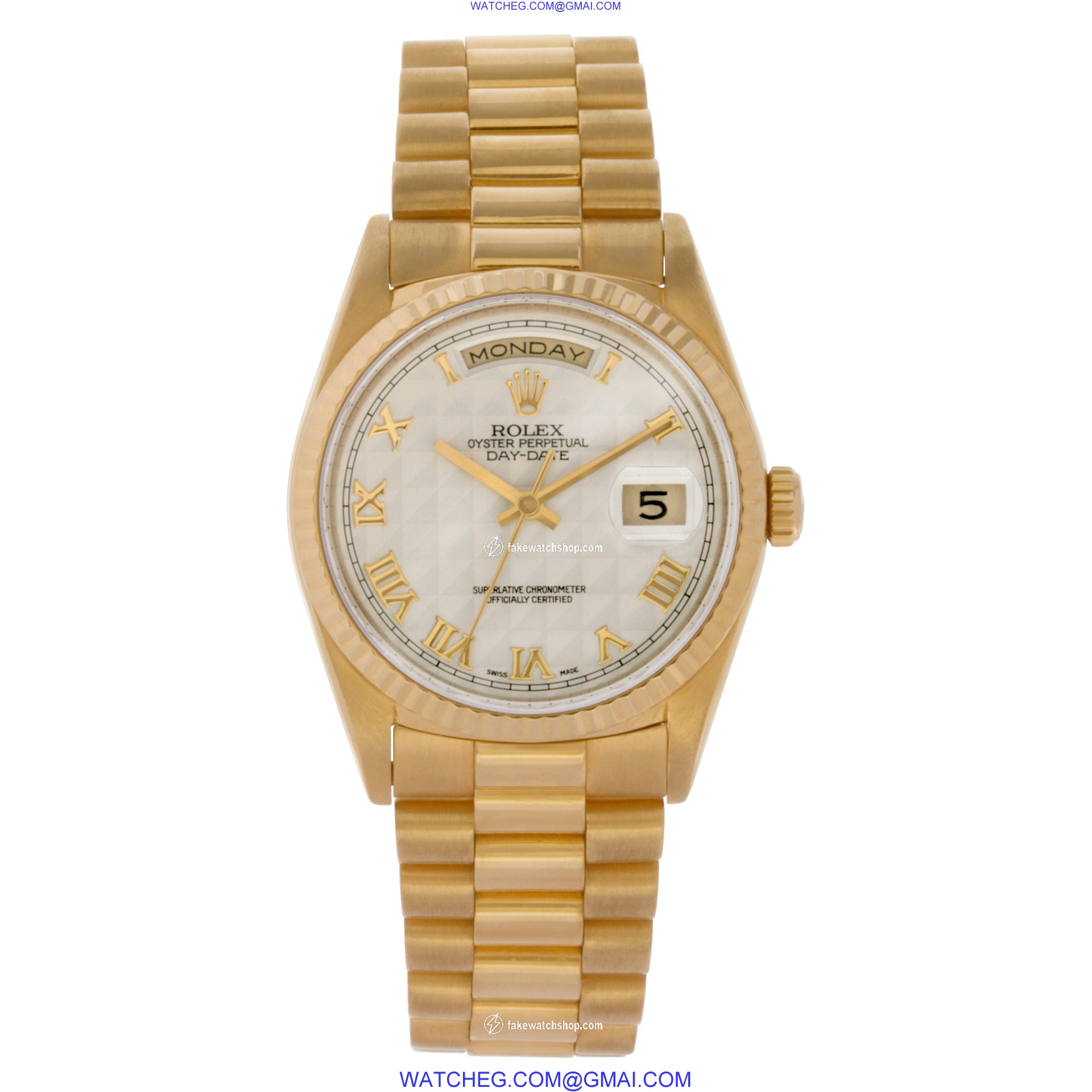 Rolex 18238 Day-Date Automatic Male 18k yellow gold 2