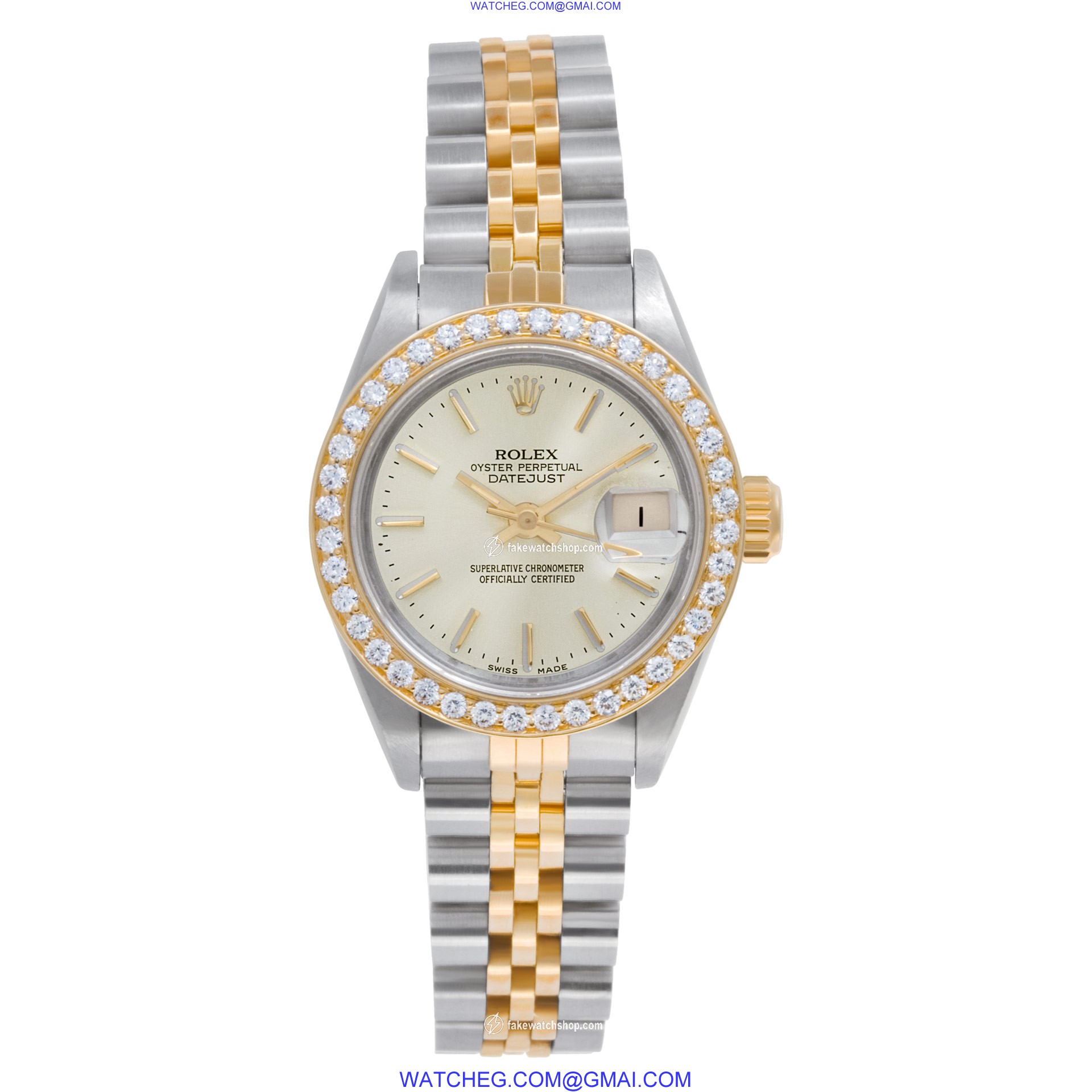Rolex 69173 Date Automatic Female Stainless Steel 2