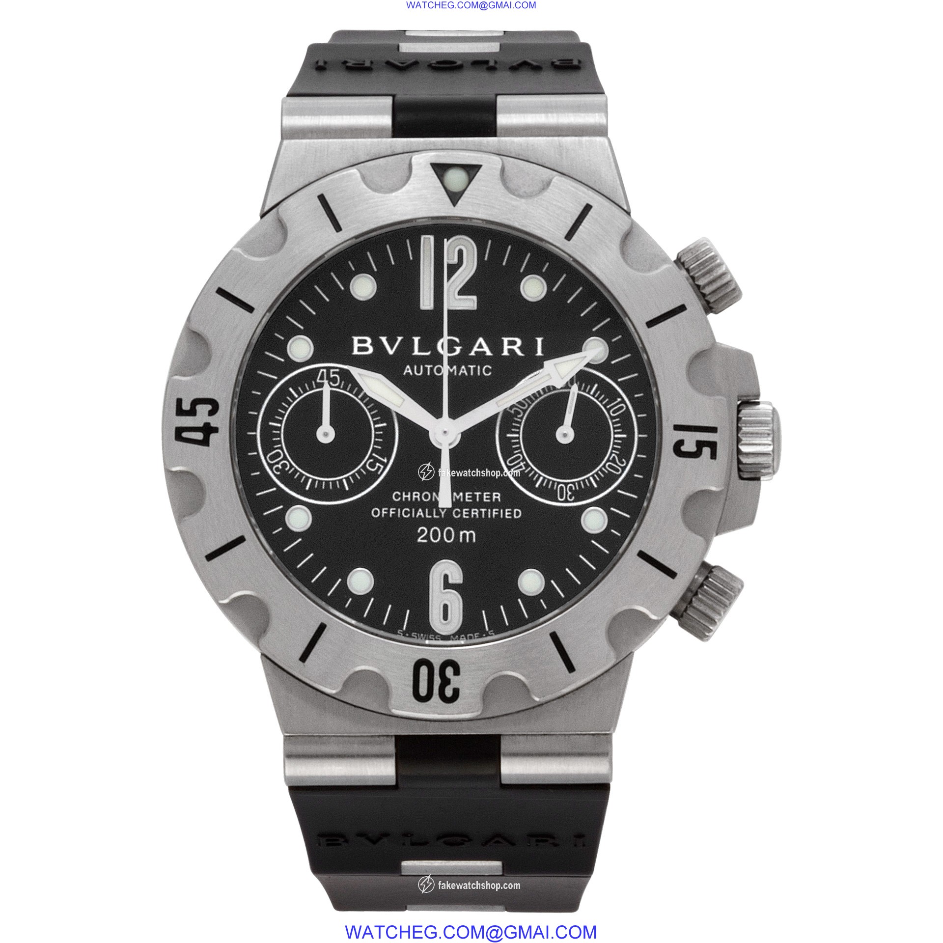 Bvlgari SCB385 Diagono Automatic Unisex Stainless Steel 2