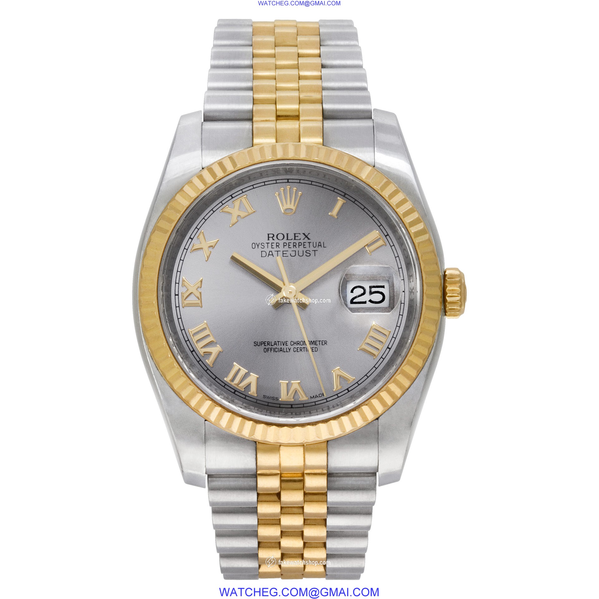 Rolex 116233 Datejust Automatic Unisex Stainless Steel 2