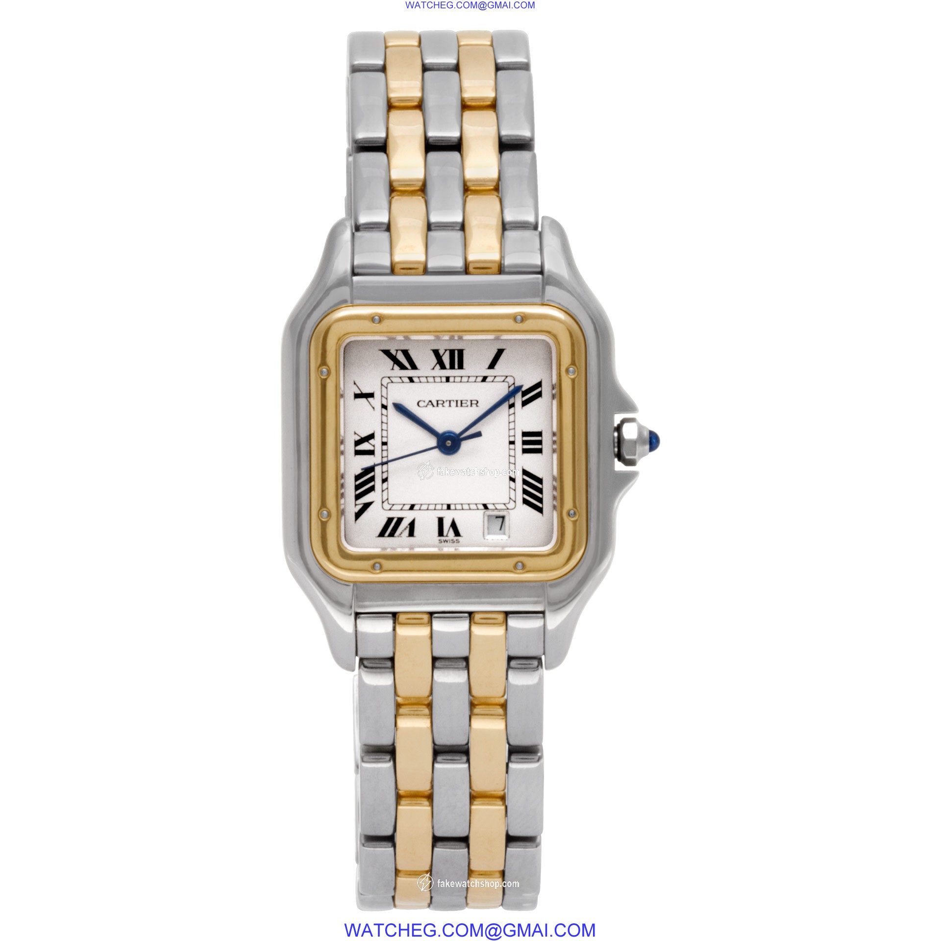 Cartier w25028b Panthere Quartz Unisex Stainless Steel 2