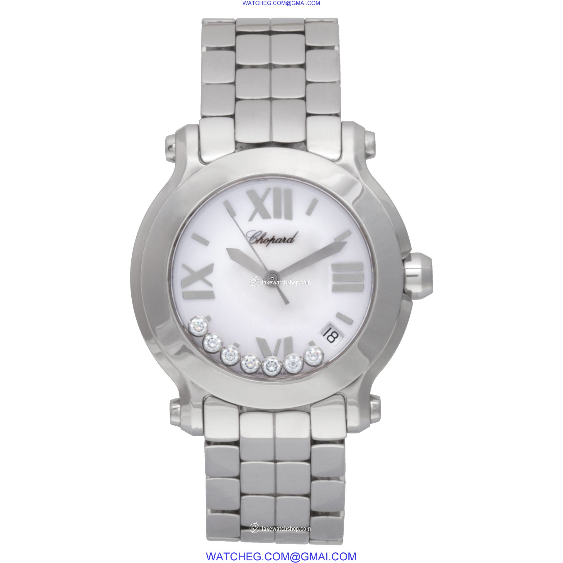 Chopard 27/8477-3001 Happy Sport Quartz Female Stainless Steel 2