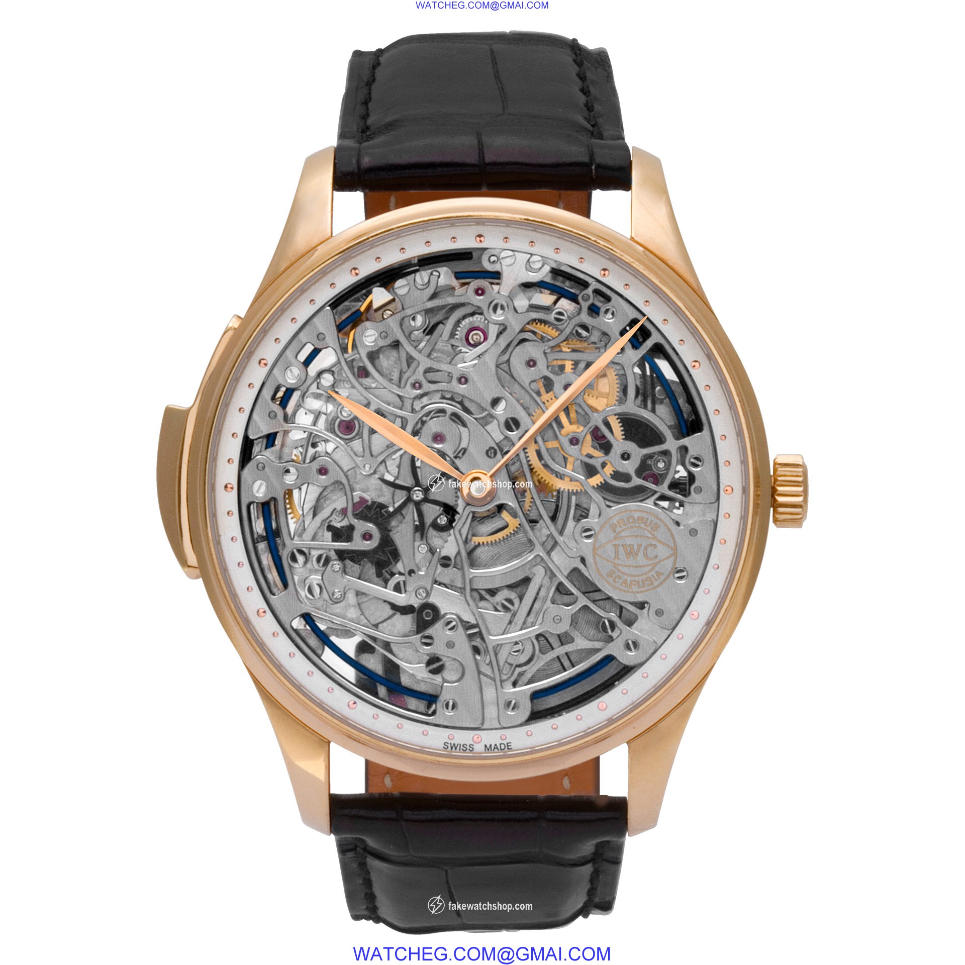 IWC IW524101 Portuguese Manual Male 18k Pink Gold 2