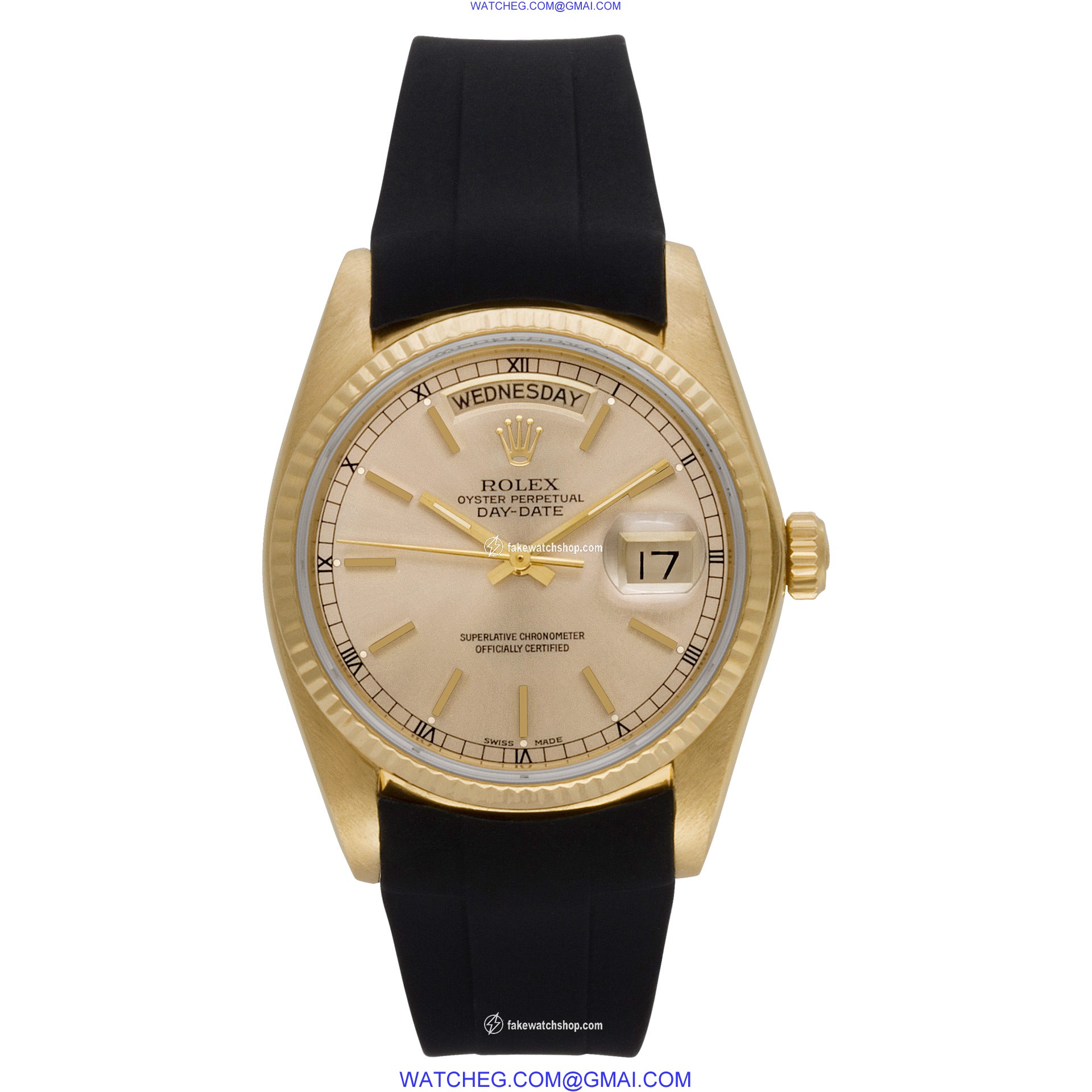 Rolex 18038 Day-Date Automatic Male 18k yellow gold 2
