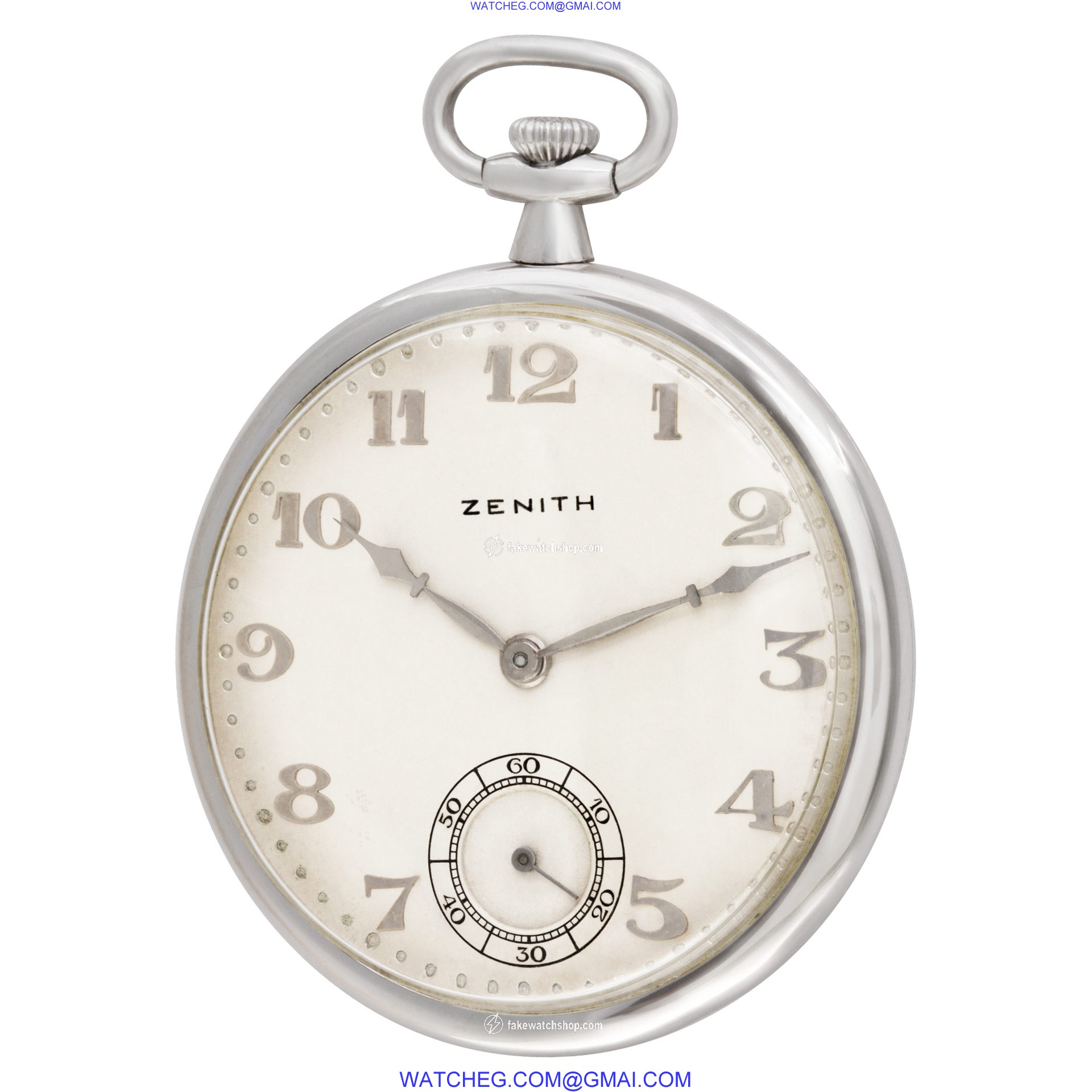 Zenith Zenith 8274 pocket watch Manual Male Platinum 2