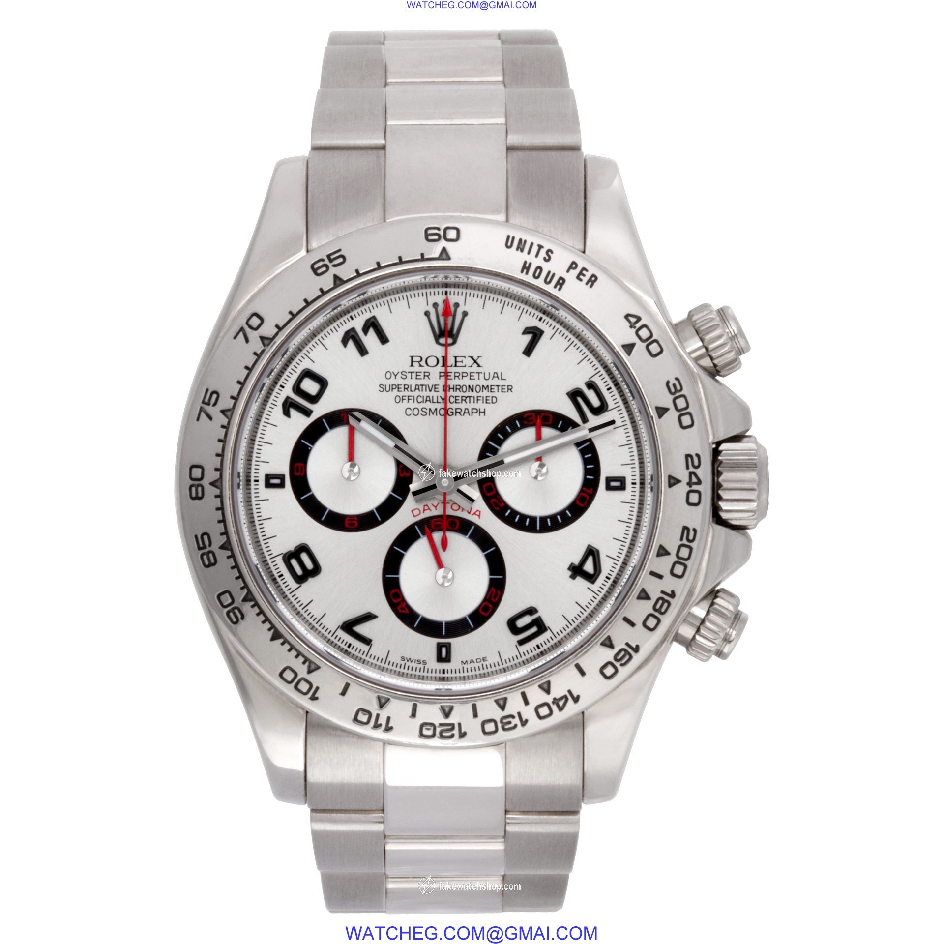 Rolex 116509 Daytona Automatic Male 18k White Gold 2