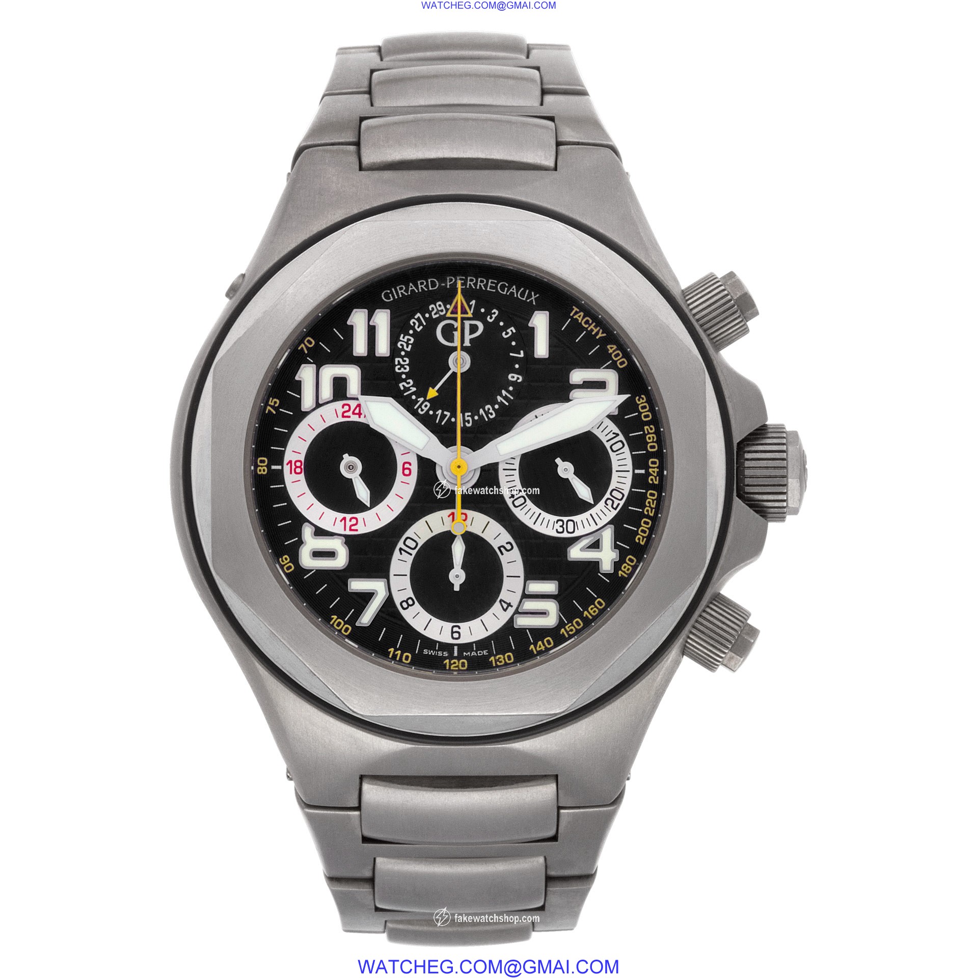 Girard Perregaux 80180-21-611-21a Laureato Automatic Male Titanium 2