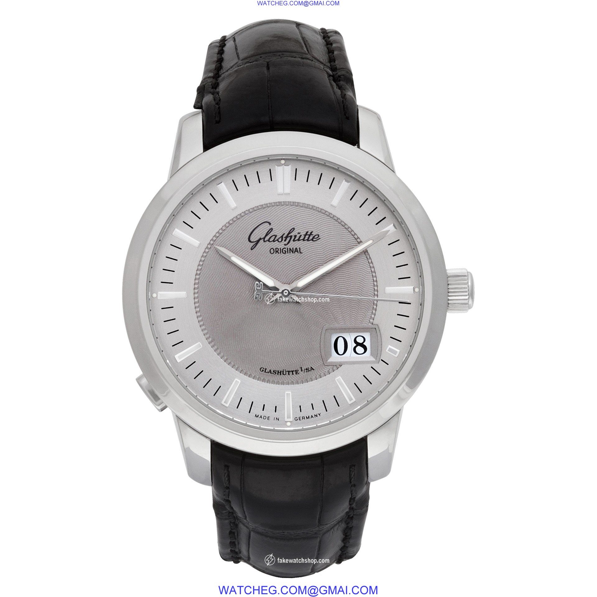 Glashutte 100-03-03-02-04 Senator Data Panoramica Automatic Male Stainless Steel 2