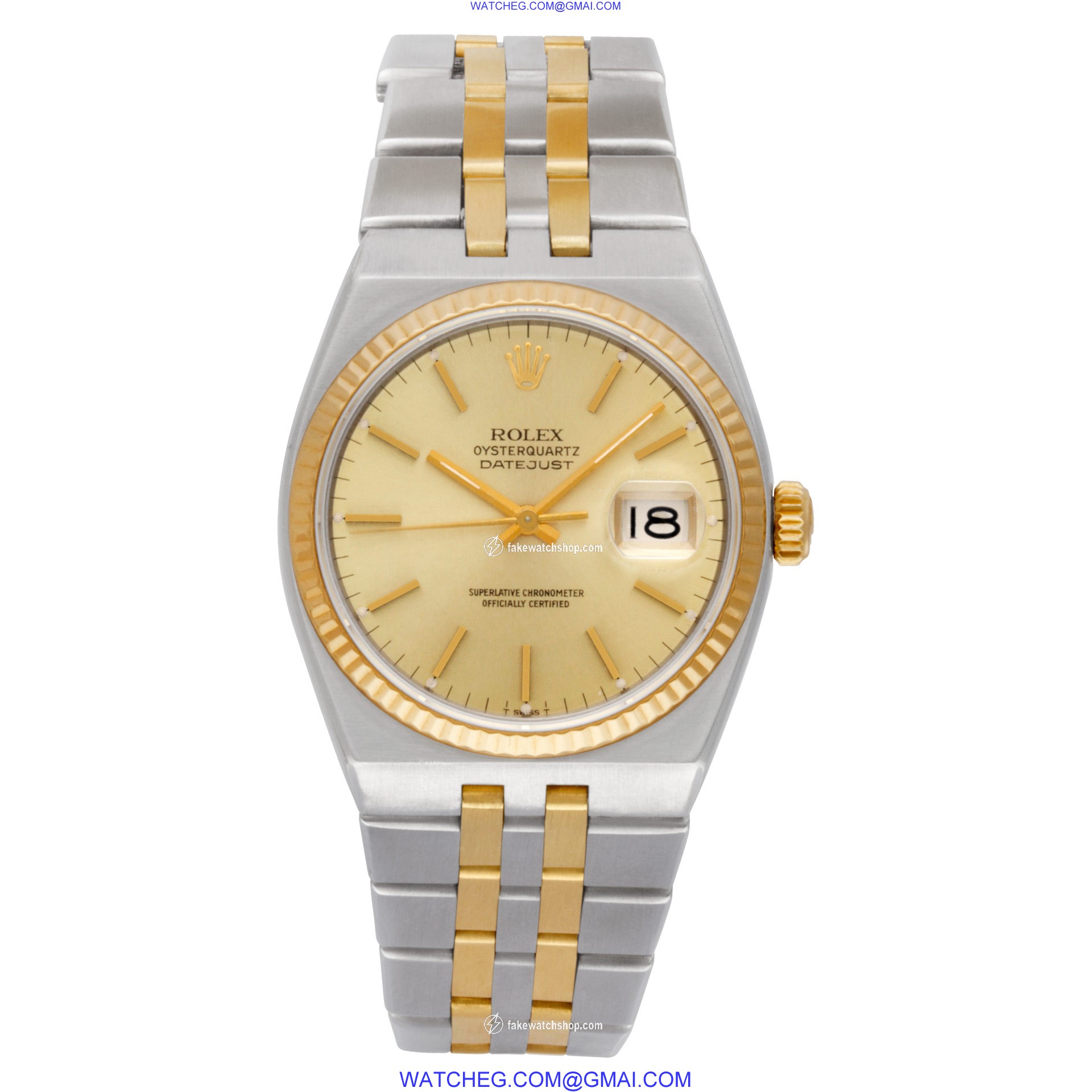 Rolex 17013 Datejust Quartz Male Stainless Steel 2