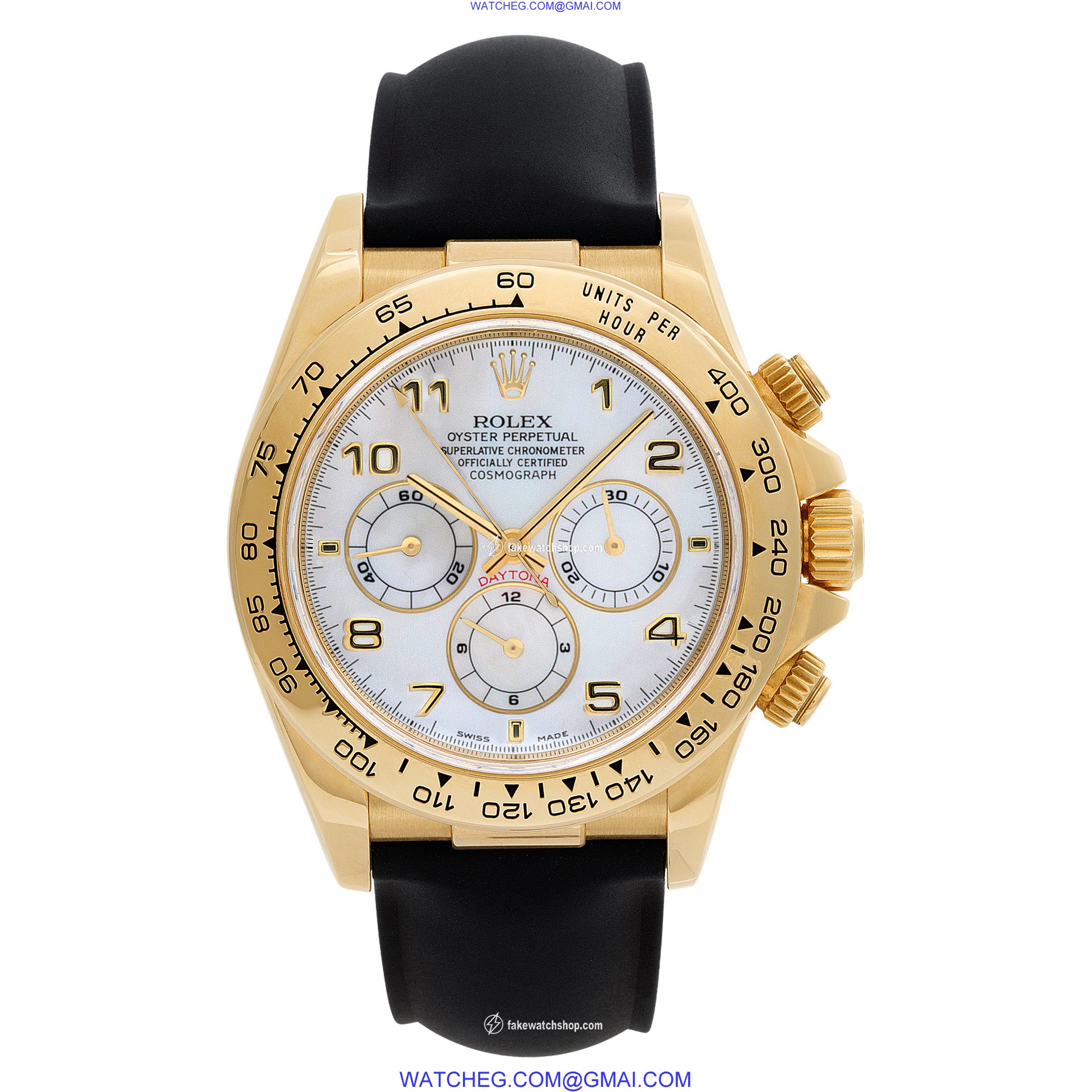 Rolex 16518 Daytona Automatic Male 18k yellow gold 2