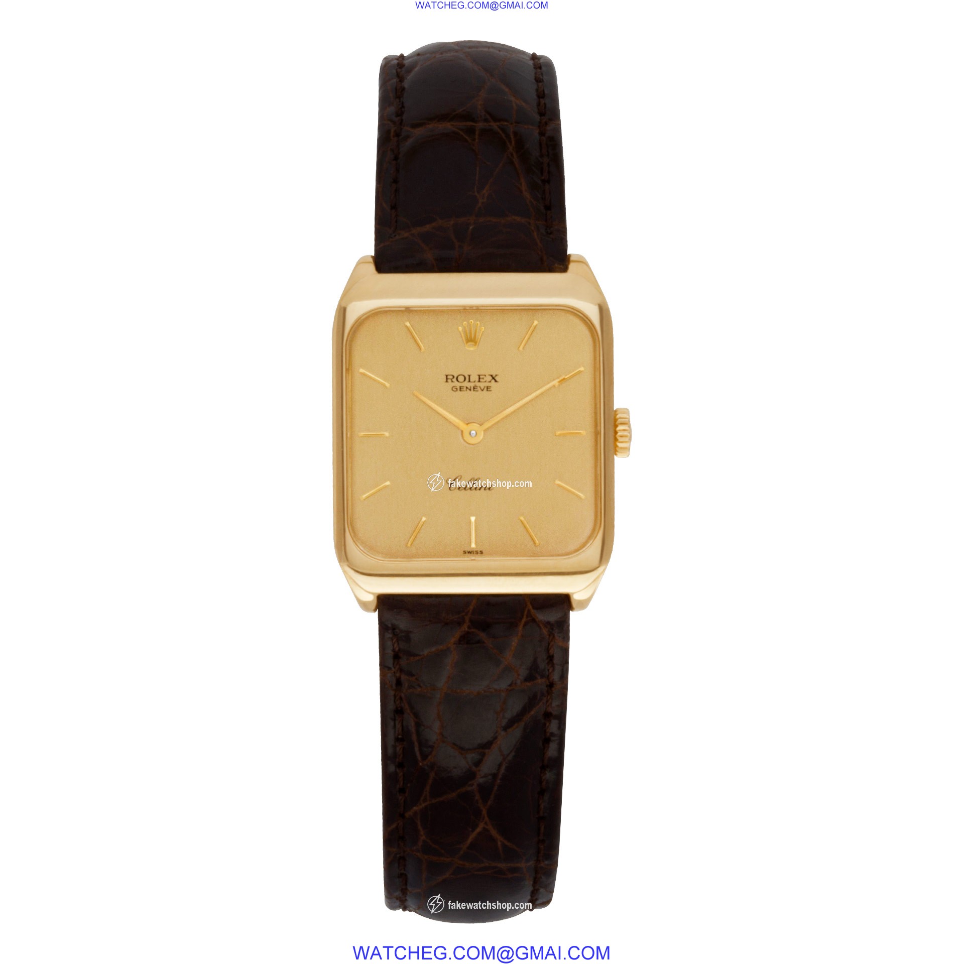 Rolex 4131 Cellini Manual Unisex 18k yellow gold 2