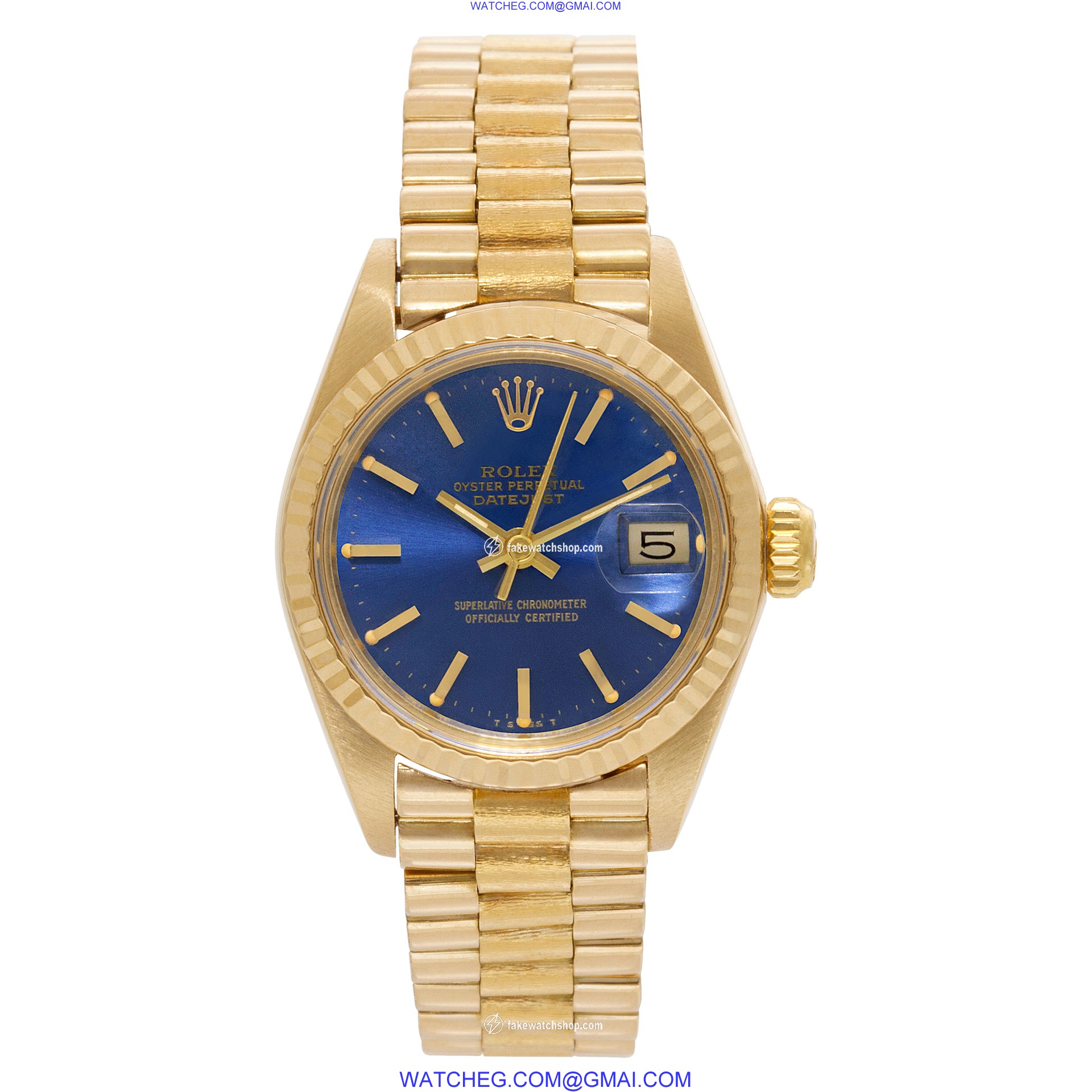 Rolex 6917 Datejust Automatic Female 18k yellow gold 2