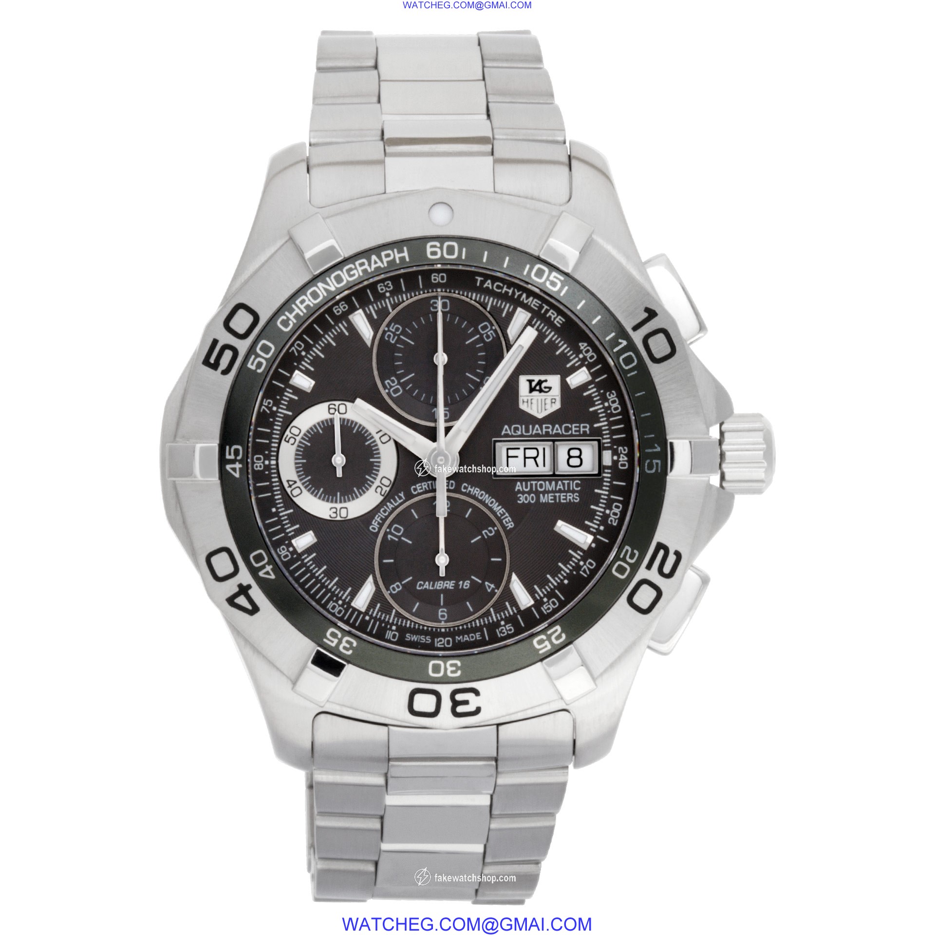 Tag Heuer caf5011 Aquaracer Automatic Male Stainless Steel 2