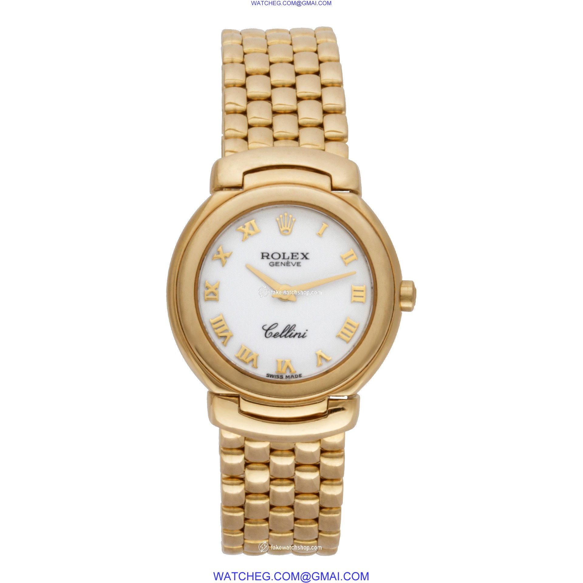 Rolex 6621 Cellini Quartz Female 18k yellow gold 2