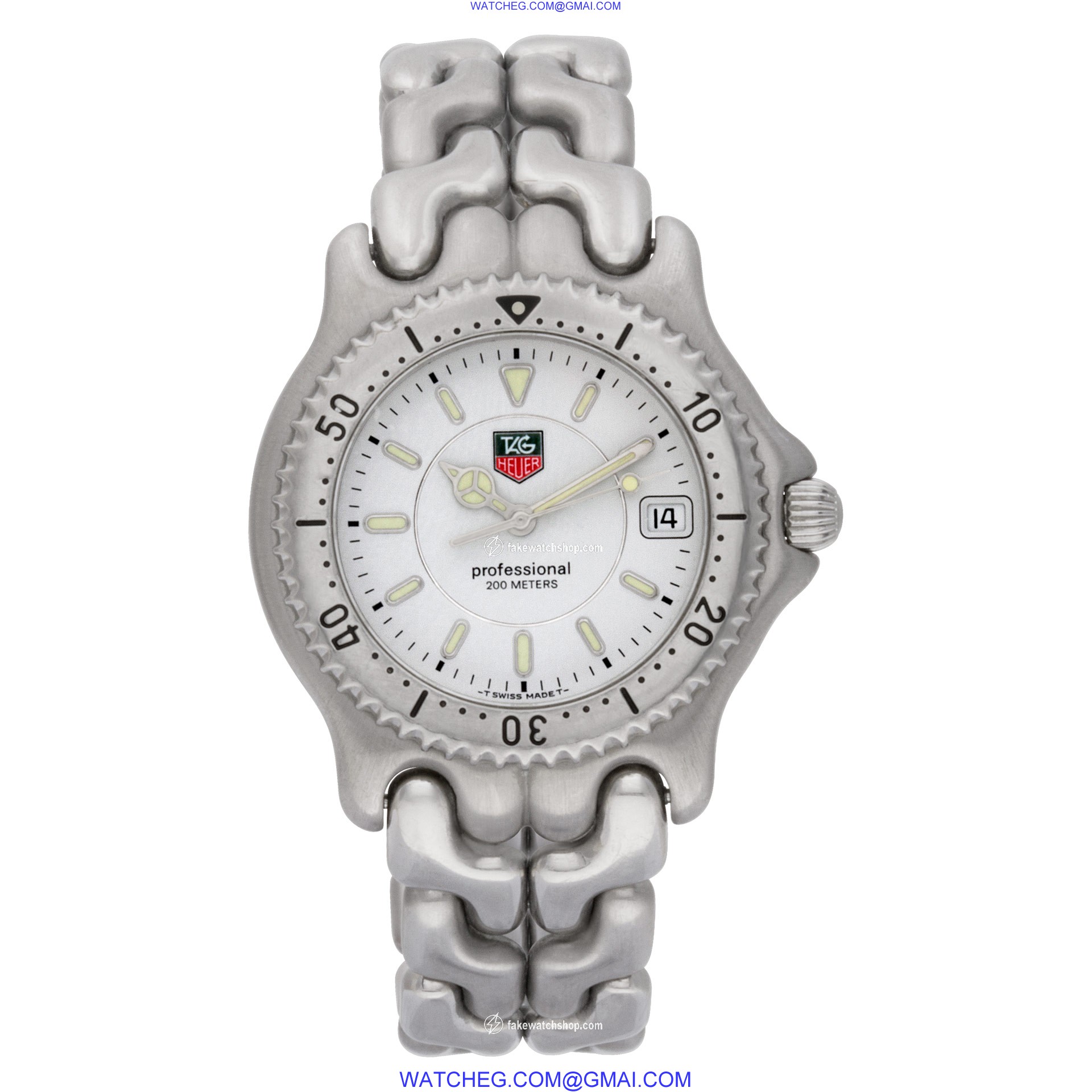 Tag Heuer wg1112 Professional Quartz Unisex Stainless Steel 2