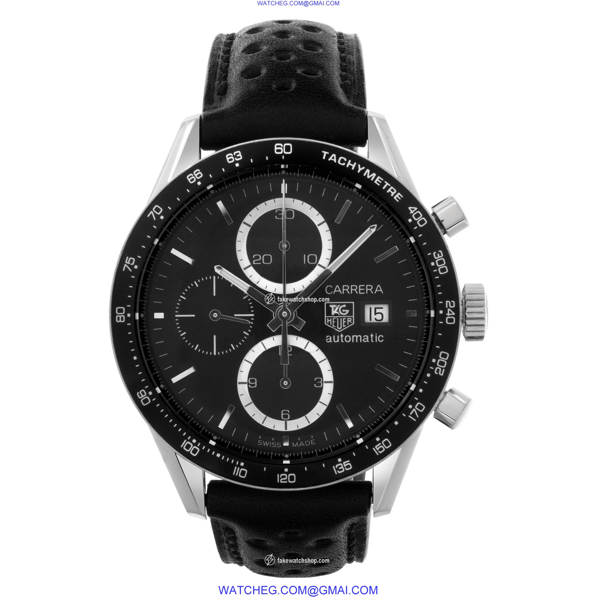 Tag Heuer CV2010.BA0794 Carrera Automatic Male Stainless Steel 2