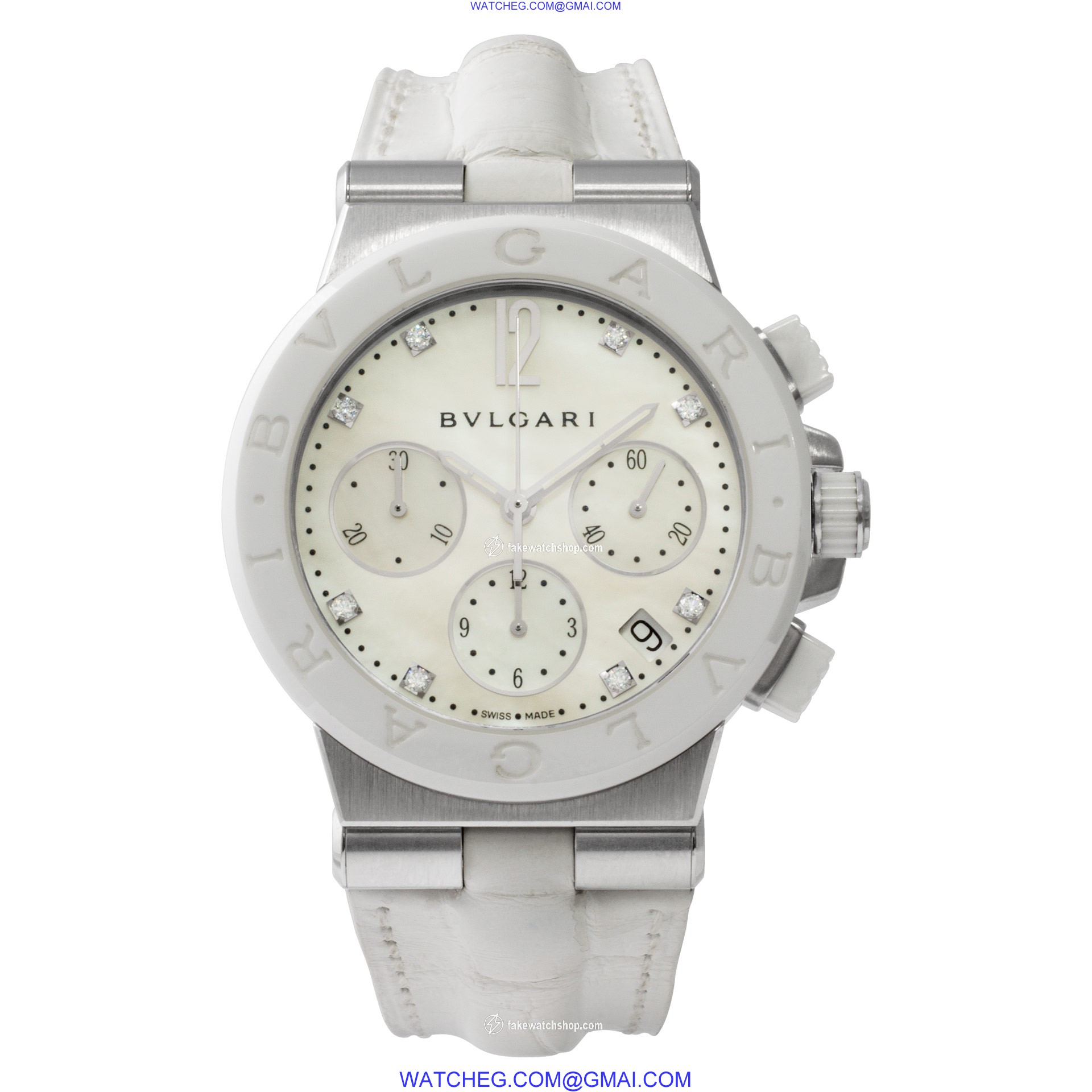 Bvlgari DG 37 SC CH Diagono Automatic Female Stainless Steel 2