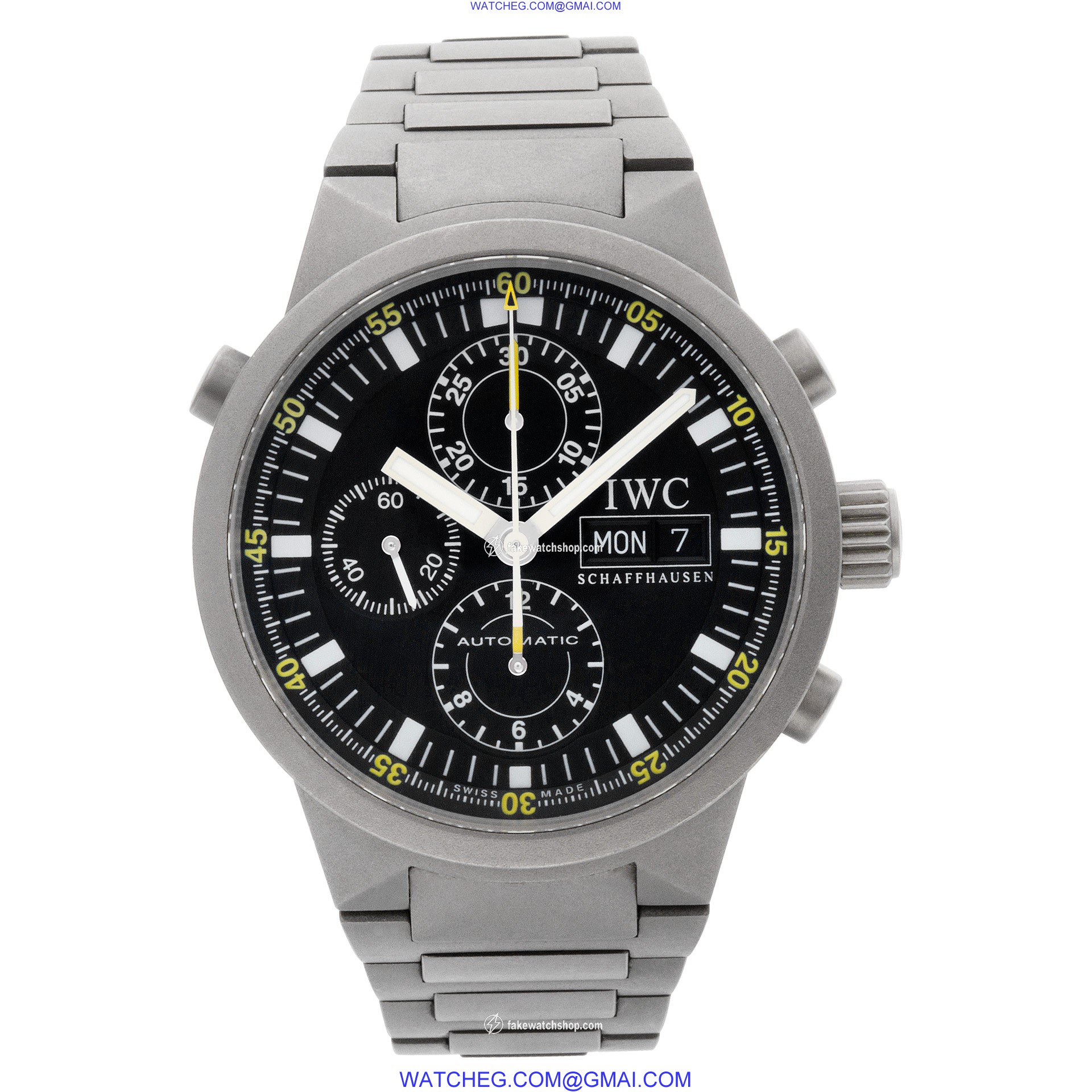 IWC 3716 Rattrapante Automatic Male Titanium 2