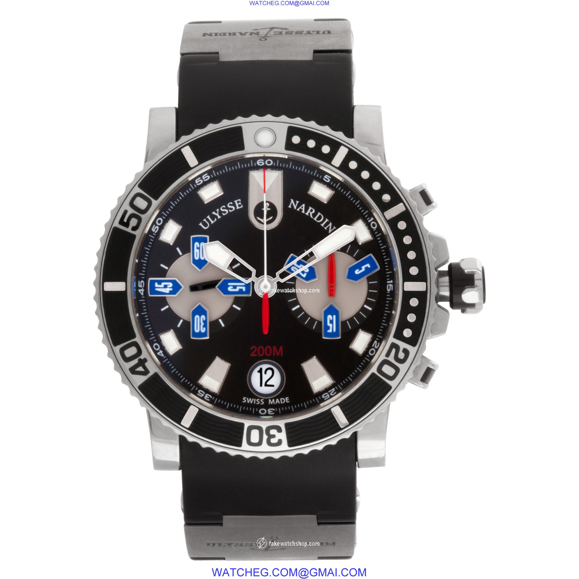 Ulysse Nardin 8003-102-3/92 Maxi Marine Automatic Male Stainless Steel 2