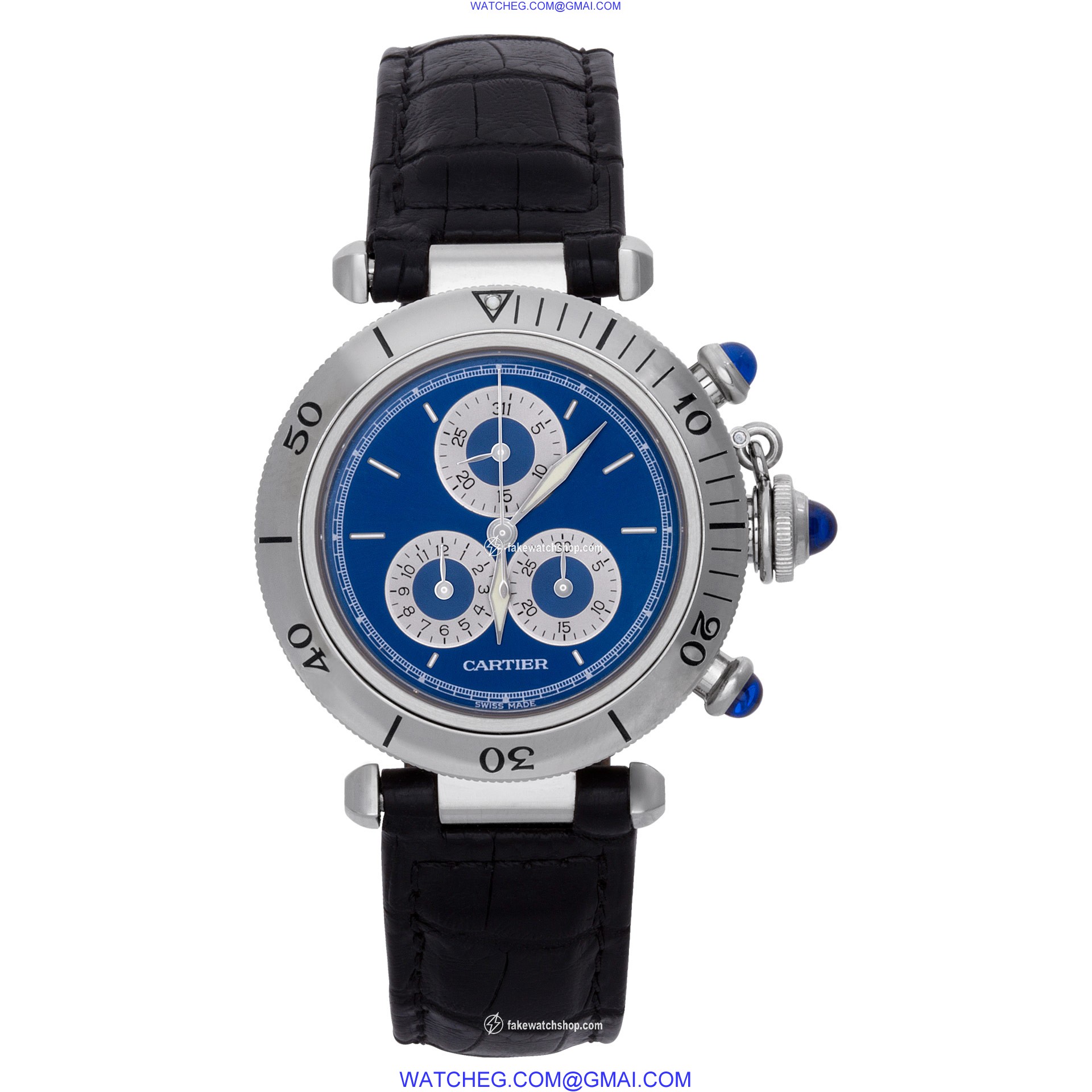 Cartier 1352.1 Pasha 35 Quartz Female Stainless Steel 2