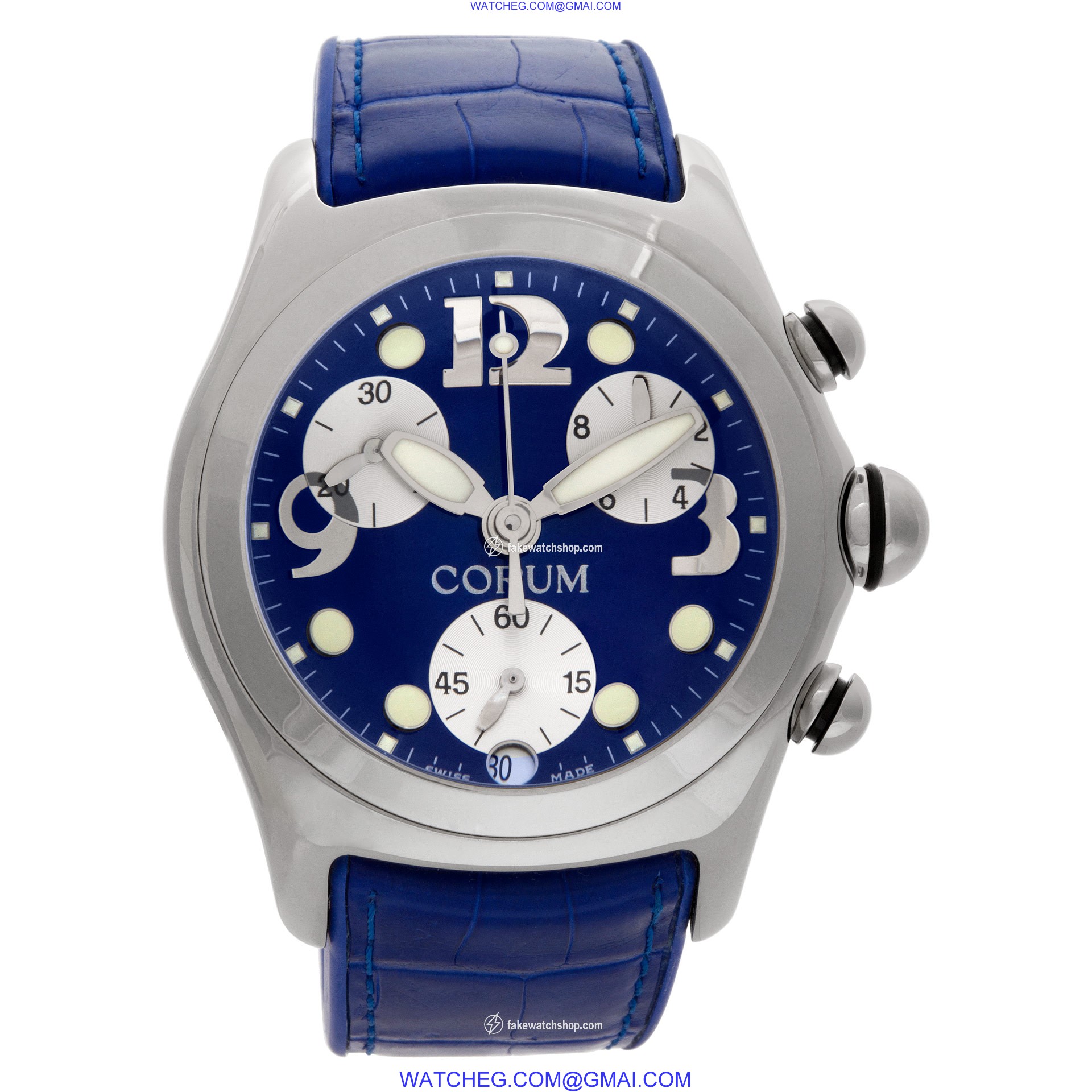Corum 396.150.20 Bubble Quartz Male Stainless Steel 2