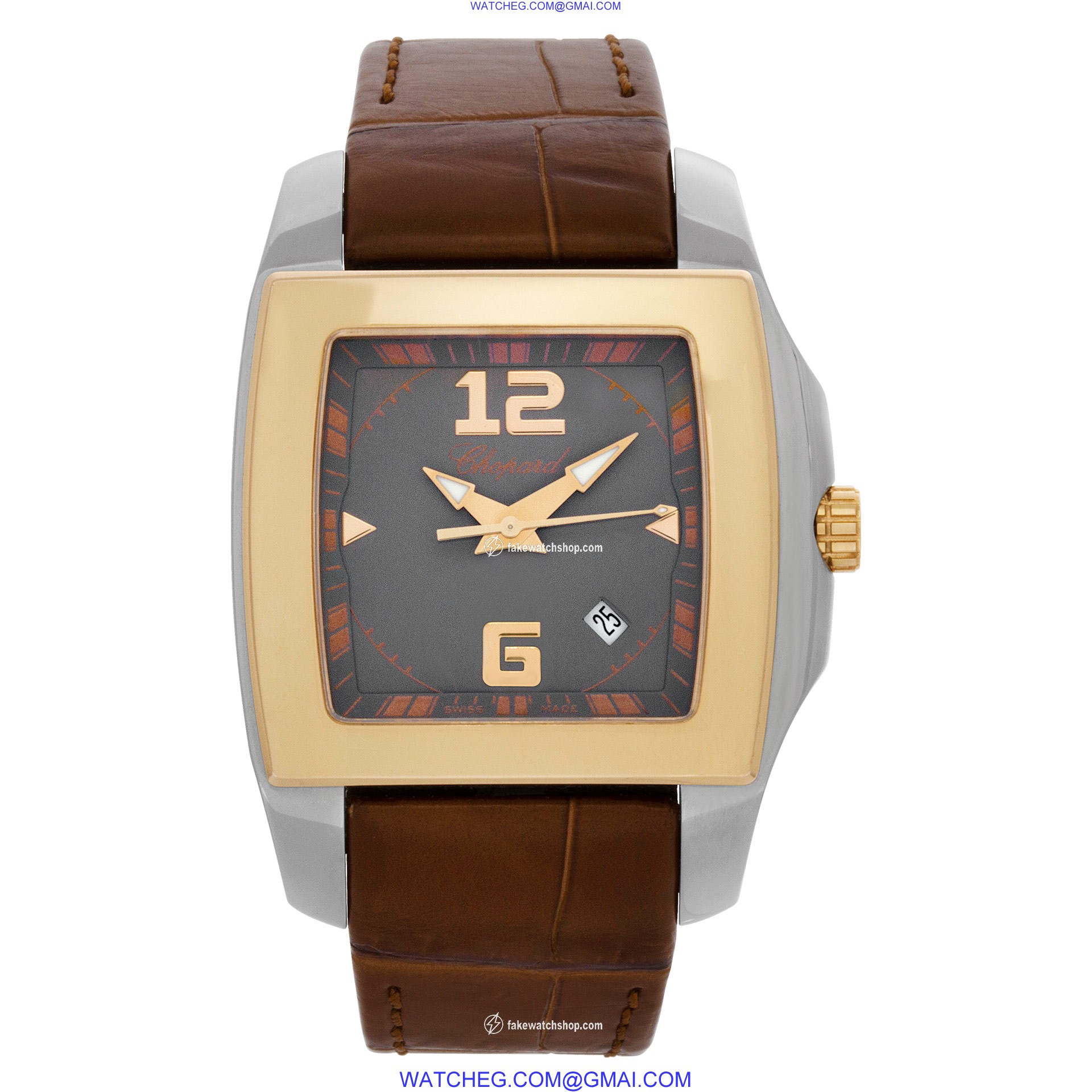 Chopard 8464 Two o Ten Quartz Unisex 18k gold & Stainless Steel 2