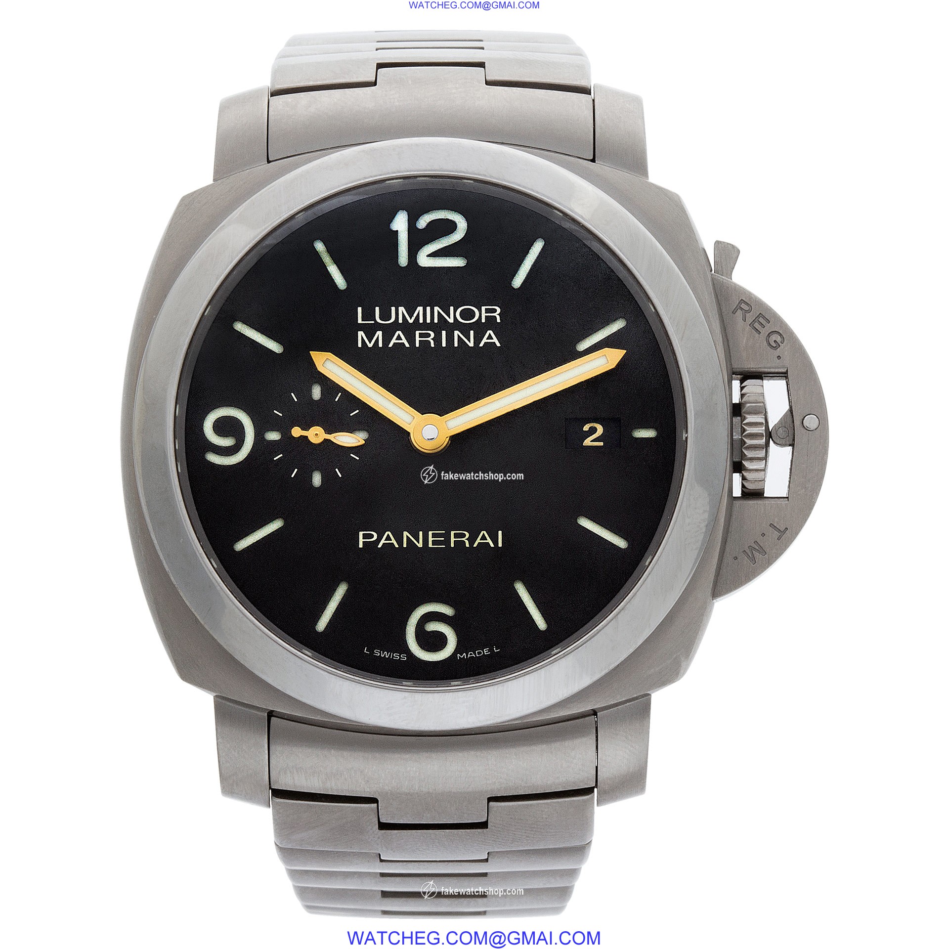 Panerai PAM00352 Luminor Marina Automatic Male Titanium 2