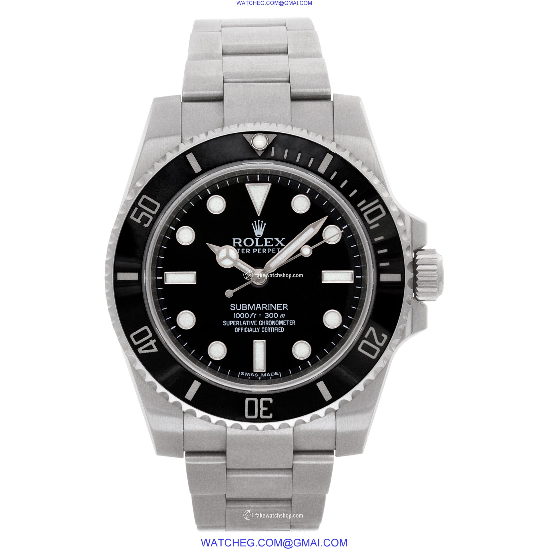 Rolex 114060 Submariner No Date Automatic Male Stainless Steel 2