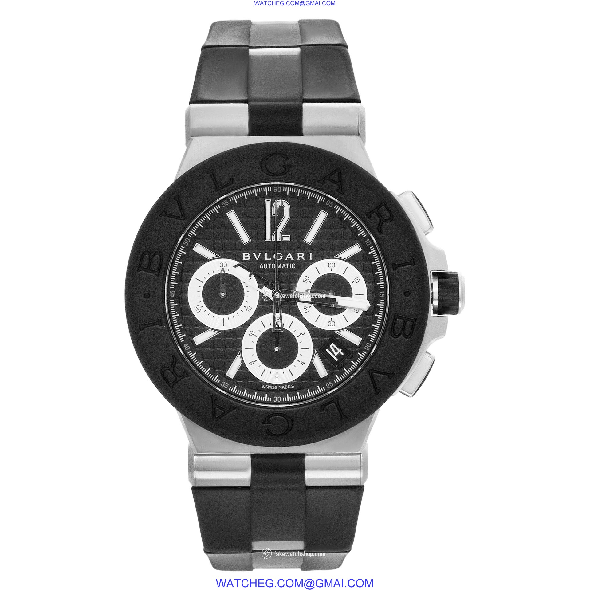 Bvlgari DG 42 SC CH Diagono Automatic Male Stainless Steel 2