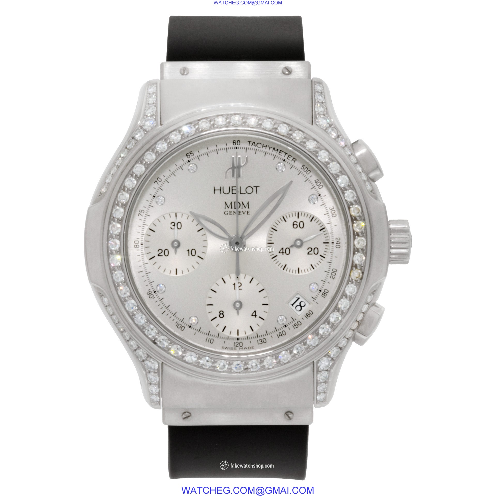 Hublot 1810.1.024 M D M Automatic Unisex Stainless Steel 2