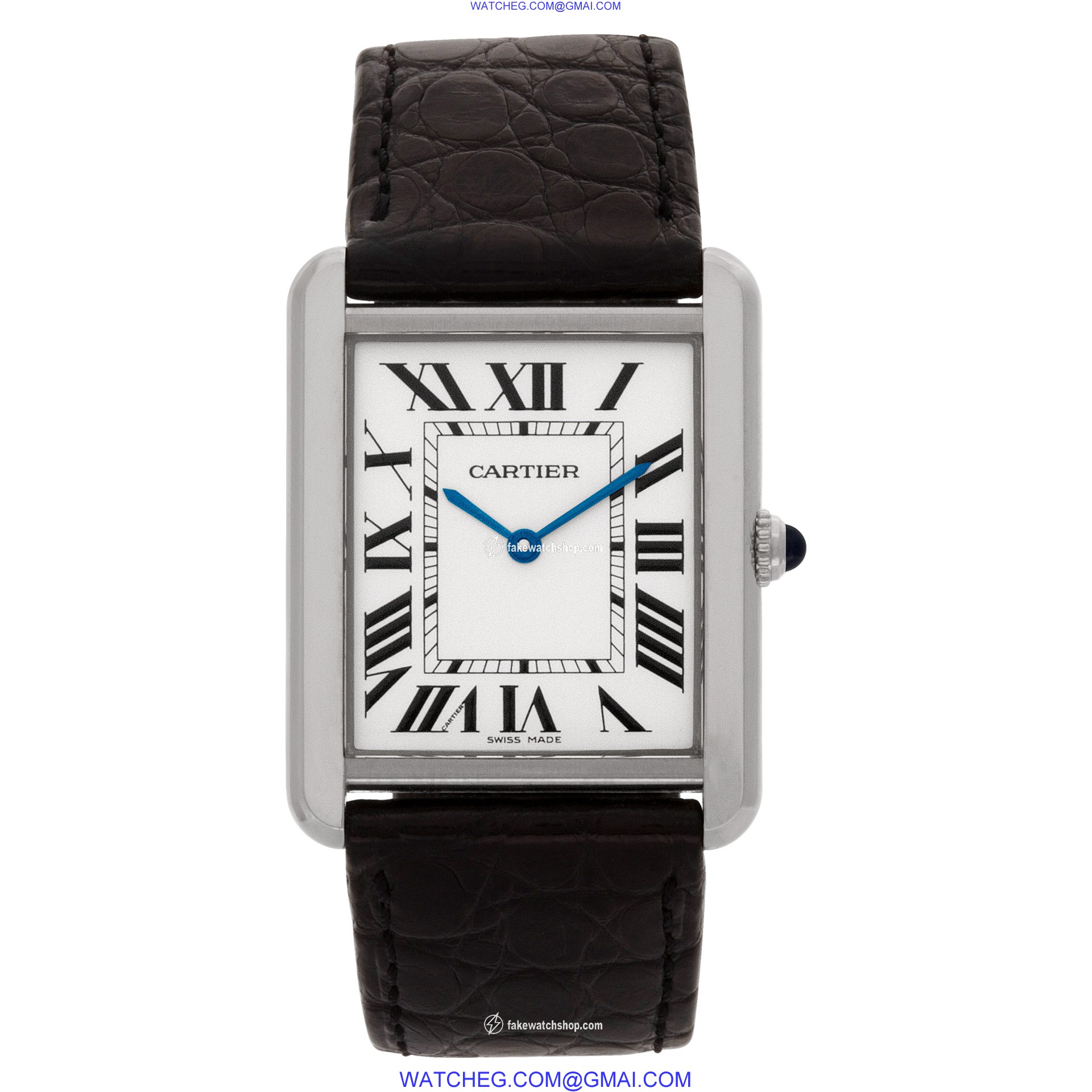 Cartier WSTA0028 Tank Solo Quartz Unisex Stainless Steel 2