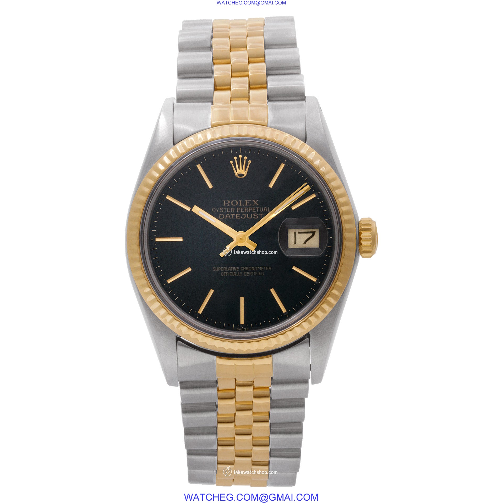 Rolex 16013 Datejust Automatic Male 18k gold & Stainless Steel 2