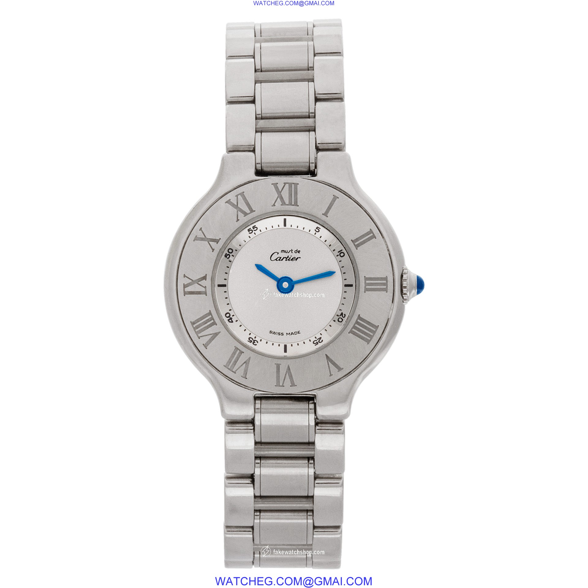 Cartier 1340 21 Quartz Female Stainless Steel 2