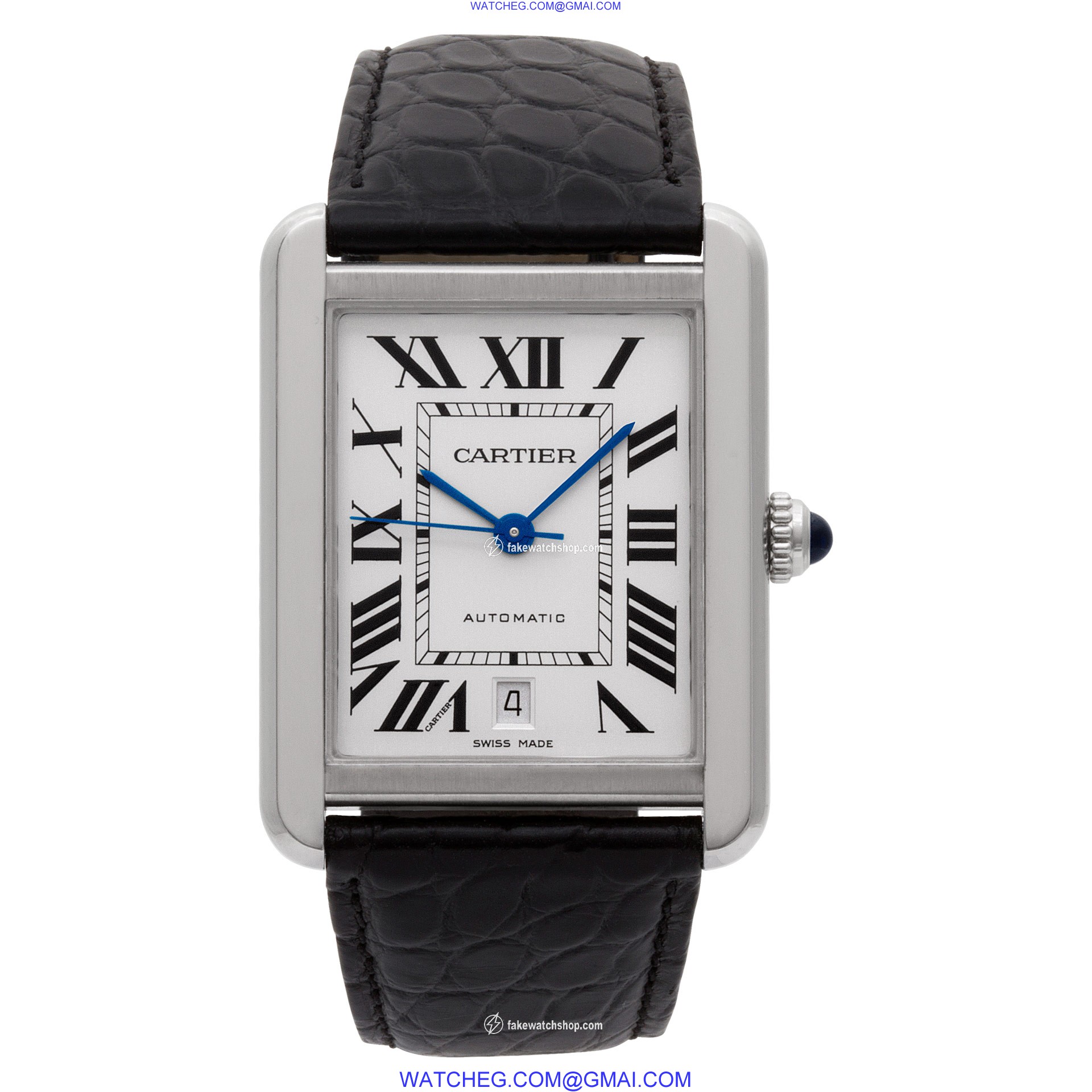 Cartier W5200027 Tank Solo Automatic Male Stainless Steel 2