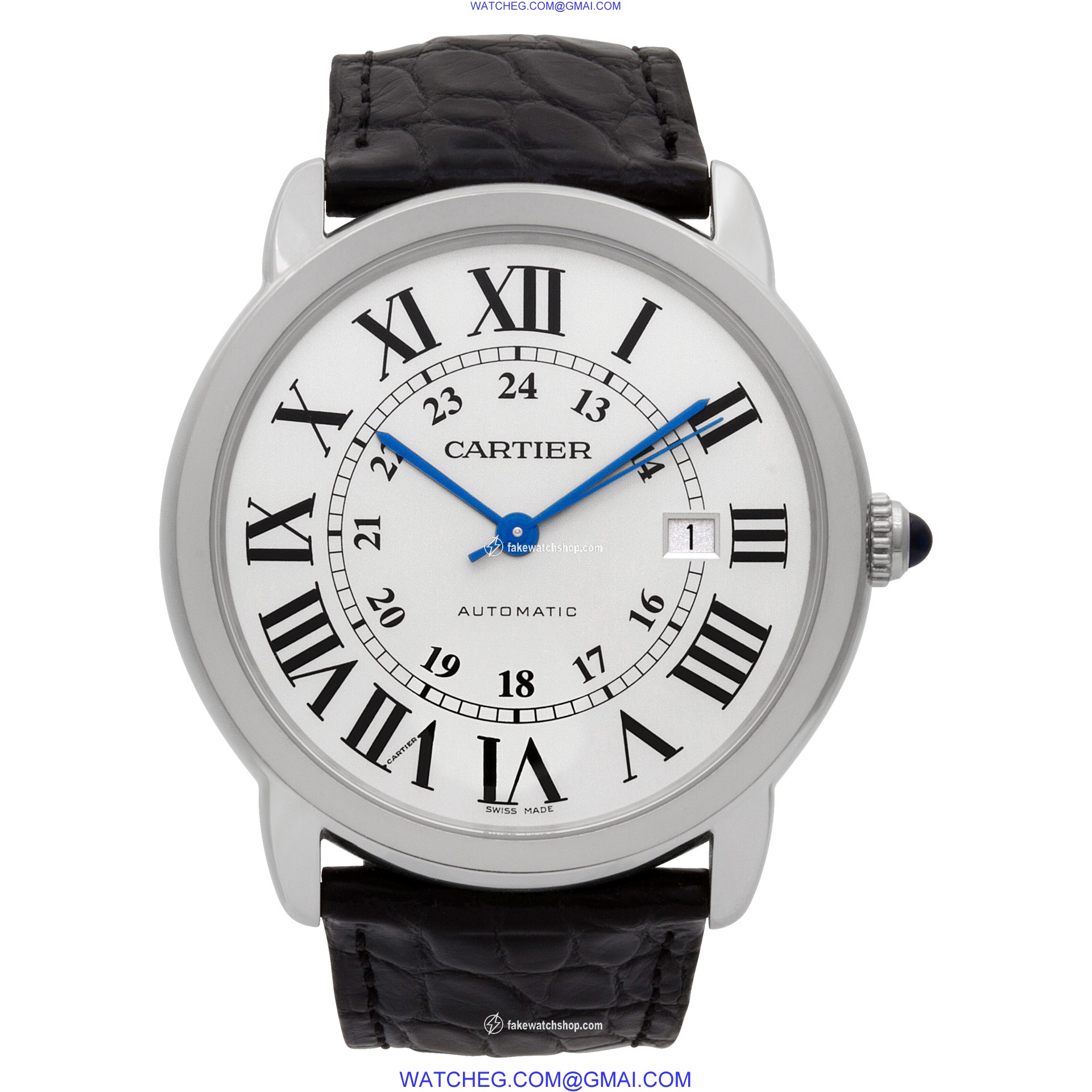 Cartier w6701010 Ronde Solo Automatic Male Stainless Steel 2