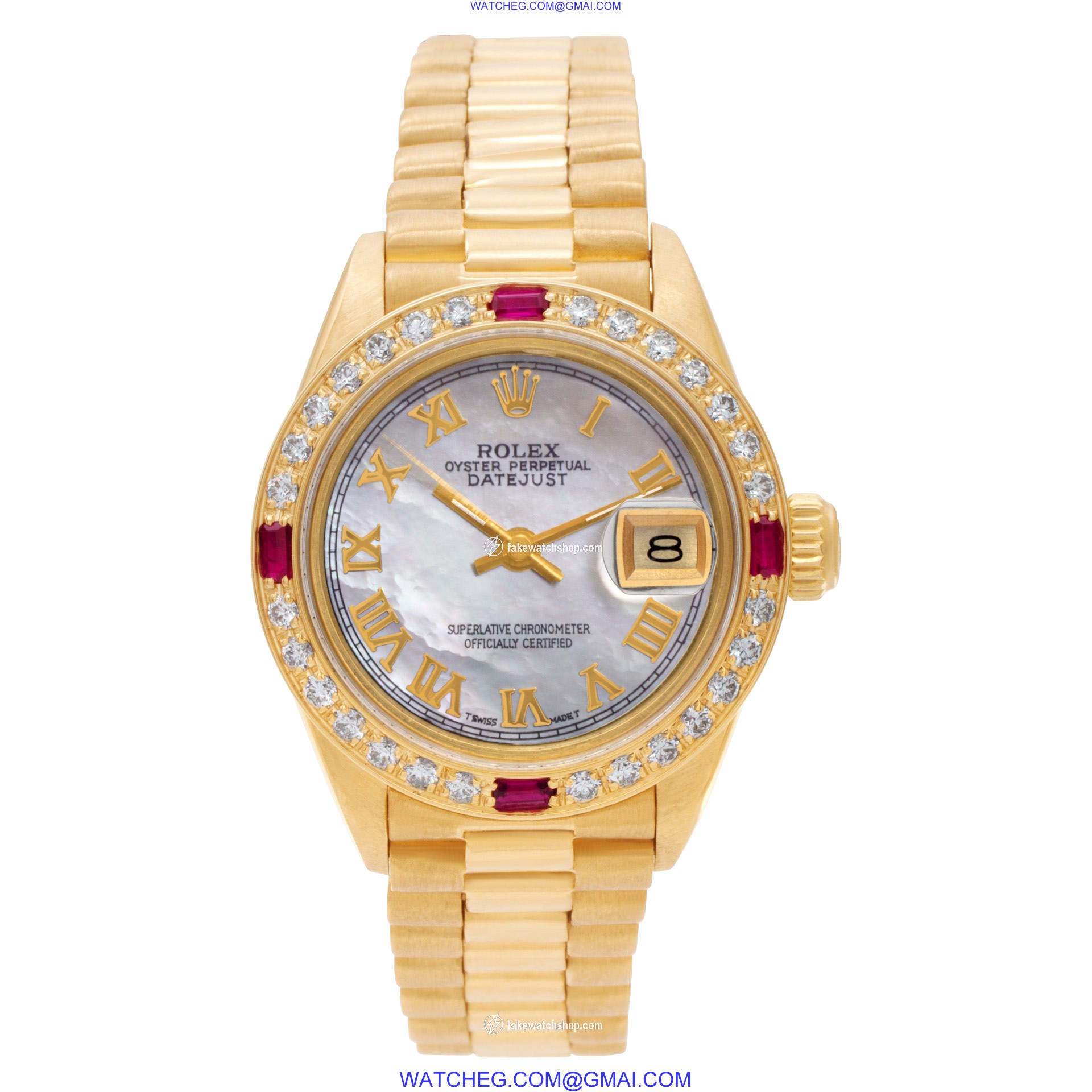 Rolex 6917 Datejust Automatic Female 18k yellow gold 2