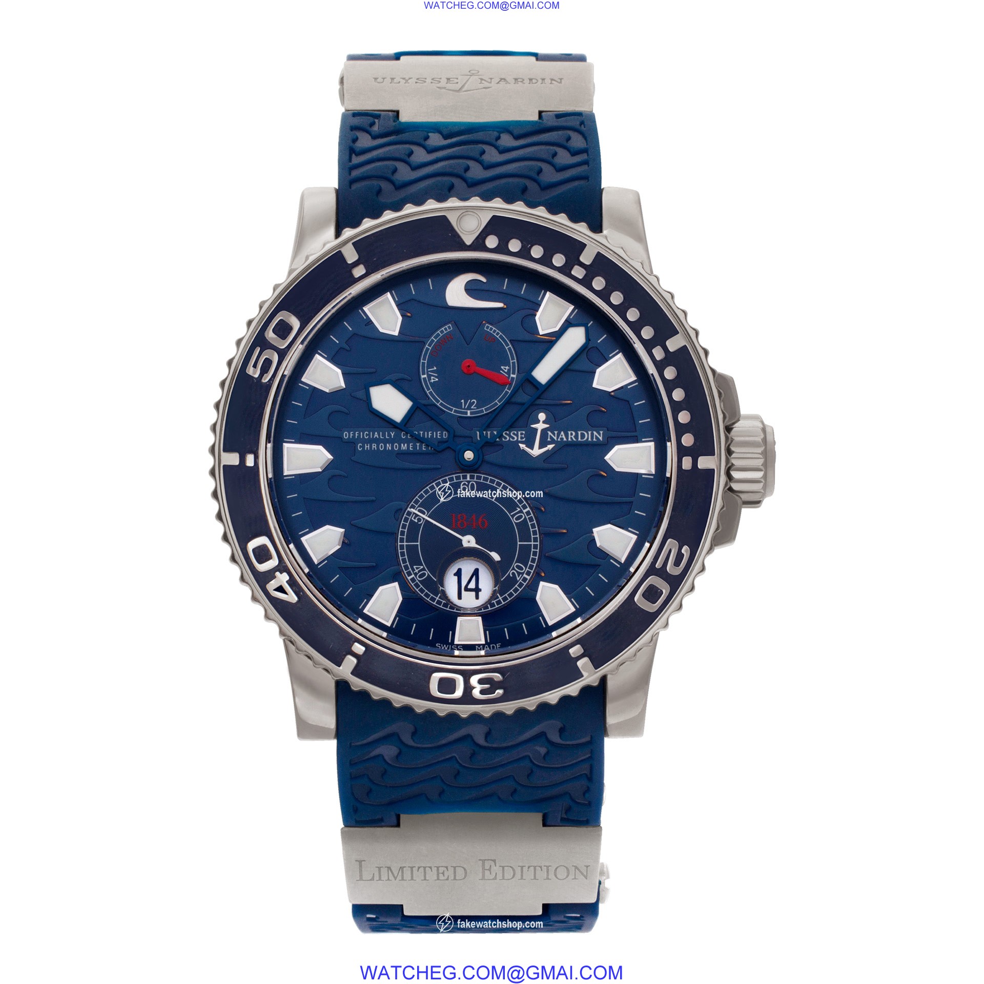 Ulysse Nardin 263-36 Maxi Marine Automatic Male Titanium 2