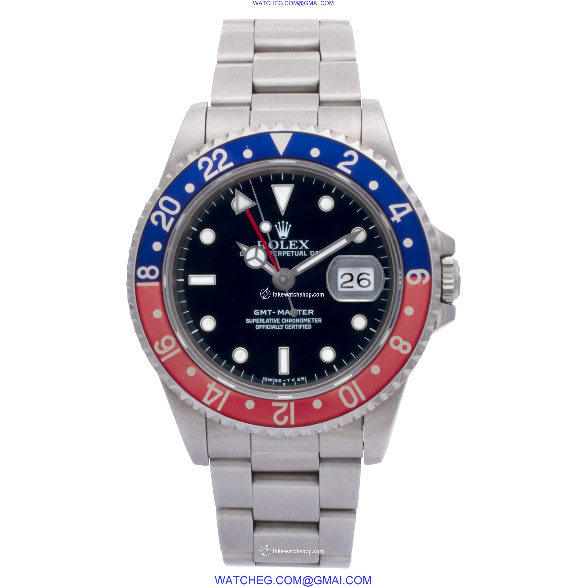 Rolex 16700 GMT-Master Automatic Male Stainless Steel 2