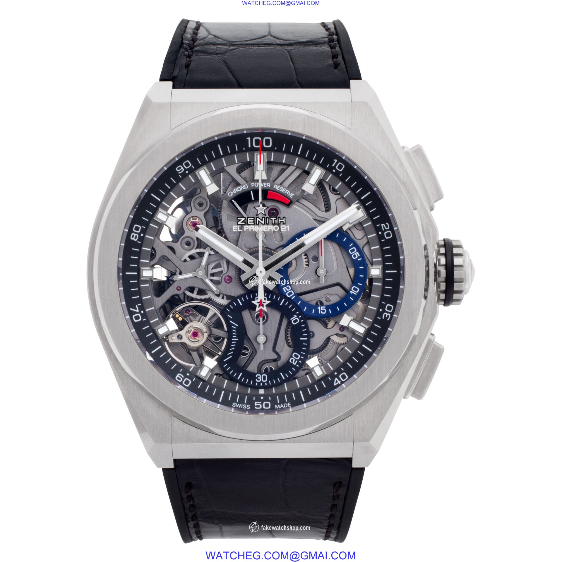 Zenith 95.9000.9004/78.R582 El Primero Automatic Male Titanium 2