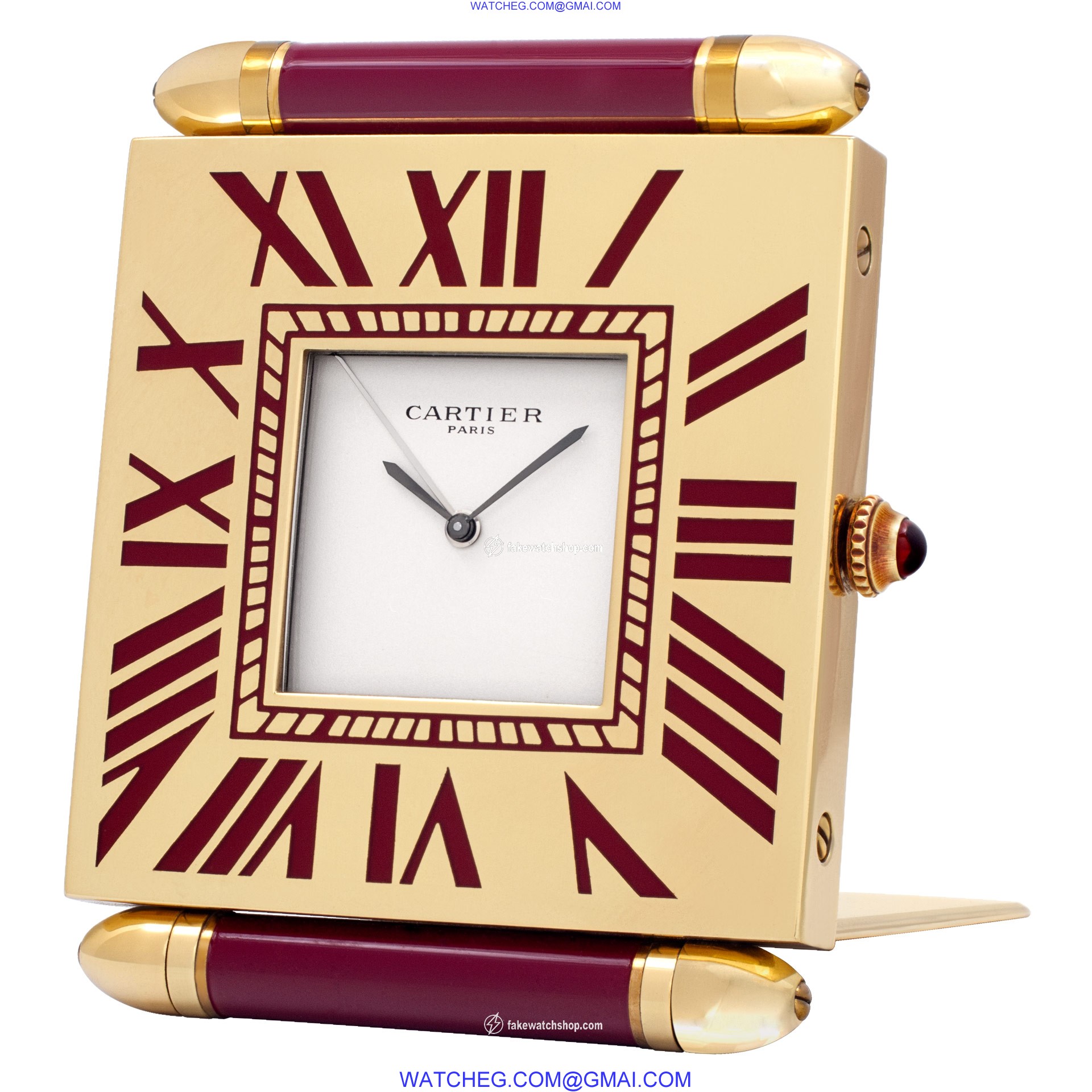 Cartier 123 Clock  Unisex  2